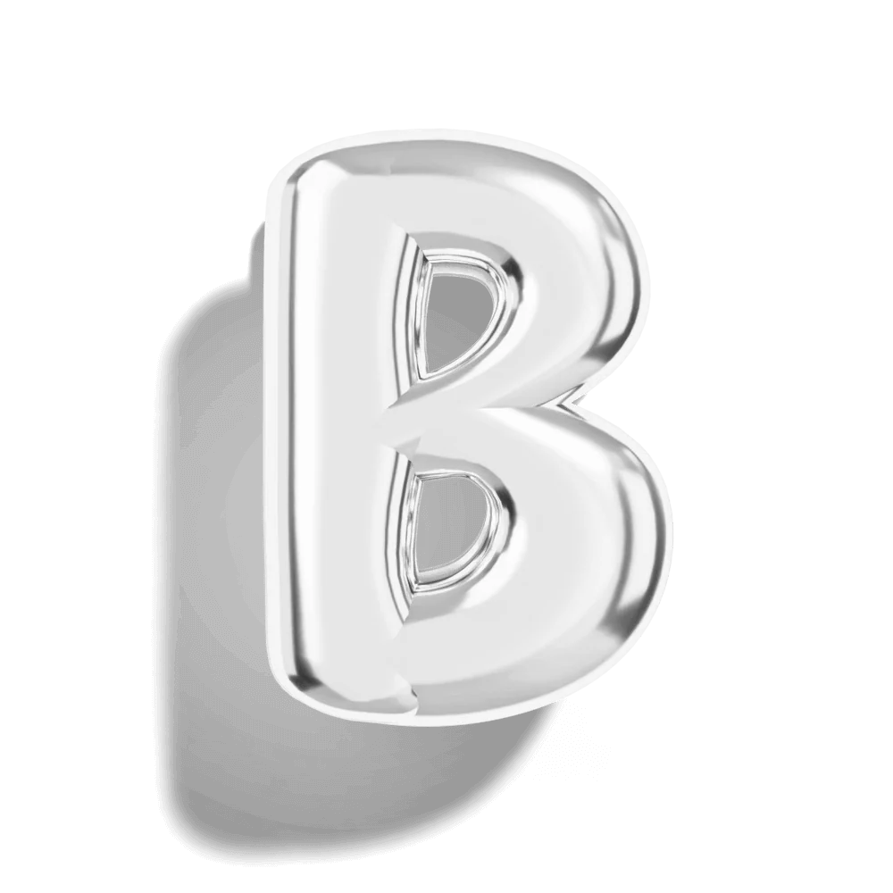 Micro Bubble Initial Necklace - Image 27