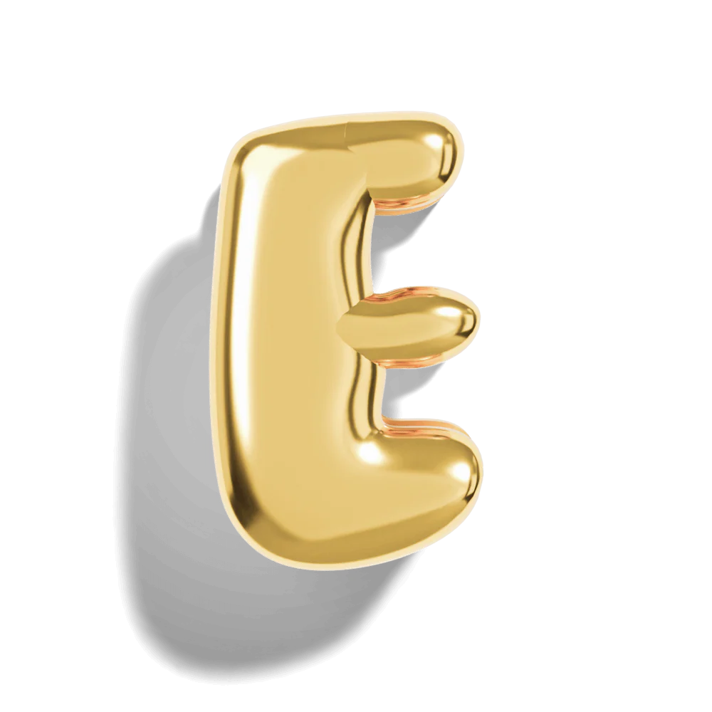 Micro Bubble Initial Necklace - Image 5