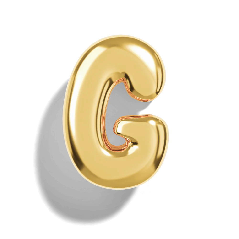 Micro Bubble Initial Necklace - Image 7