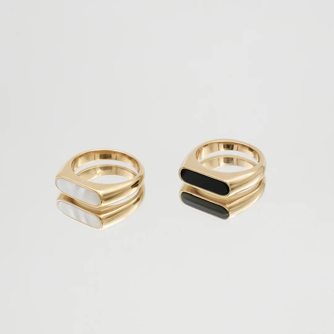 Misha Onyx Ring - Image 3