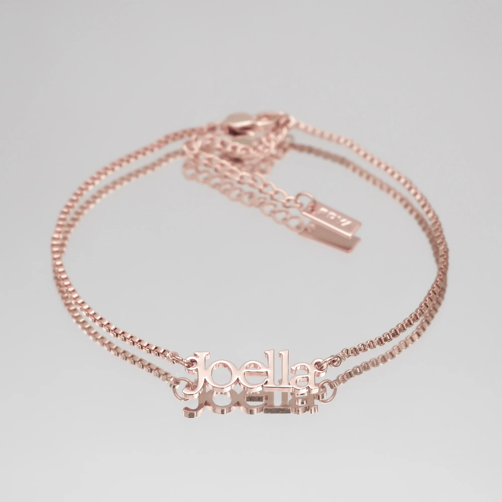 Monaco Custom Name Anklet - Image 10