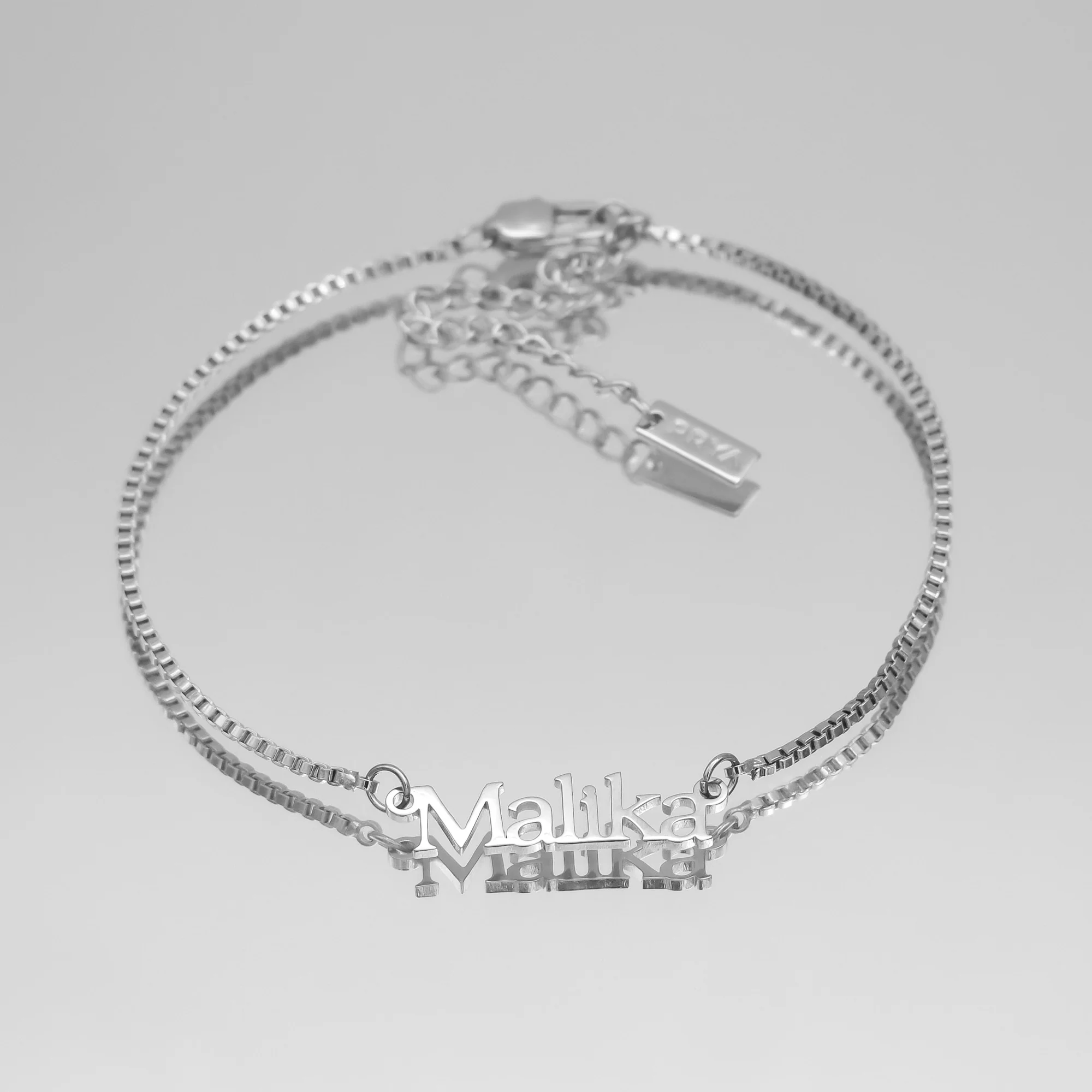Monaco Custom Name Anklet - Image 3
