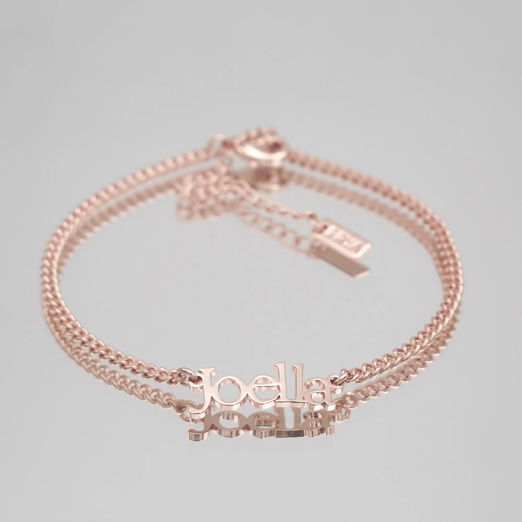 Monaco Custom Name Anklet - Image 4