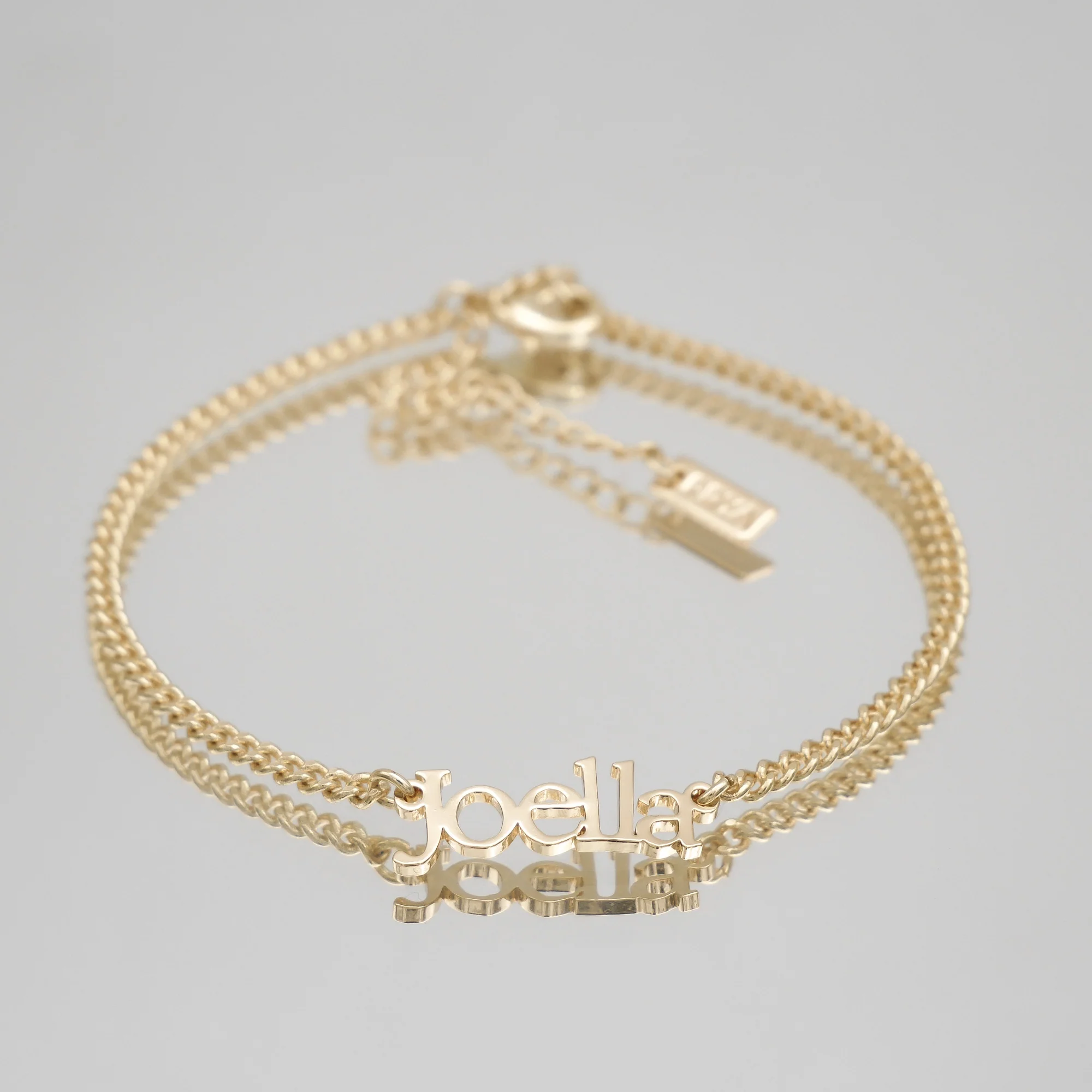 Monaco Custom Name Anklet - Image 8