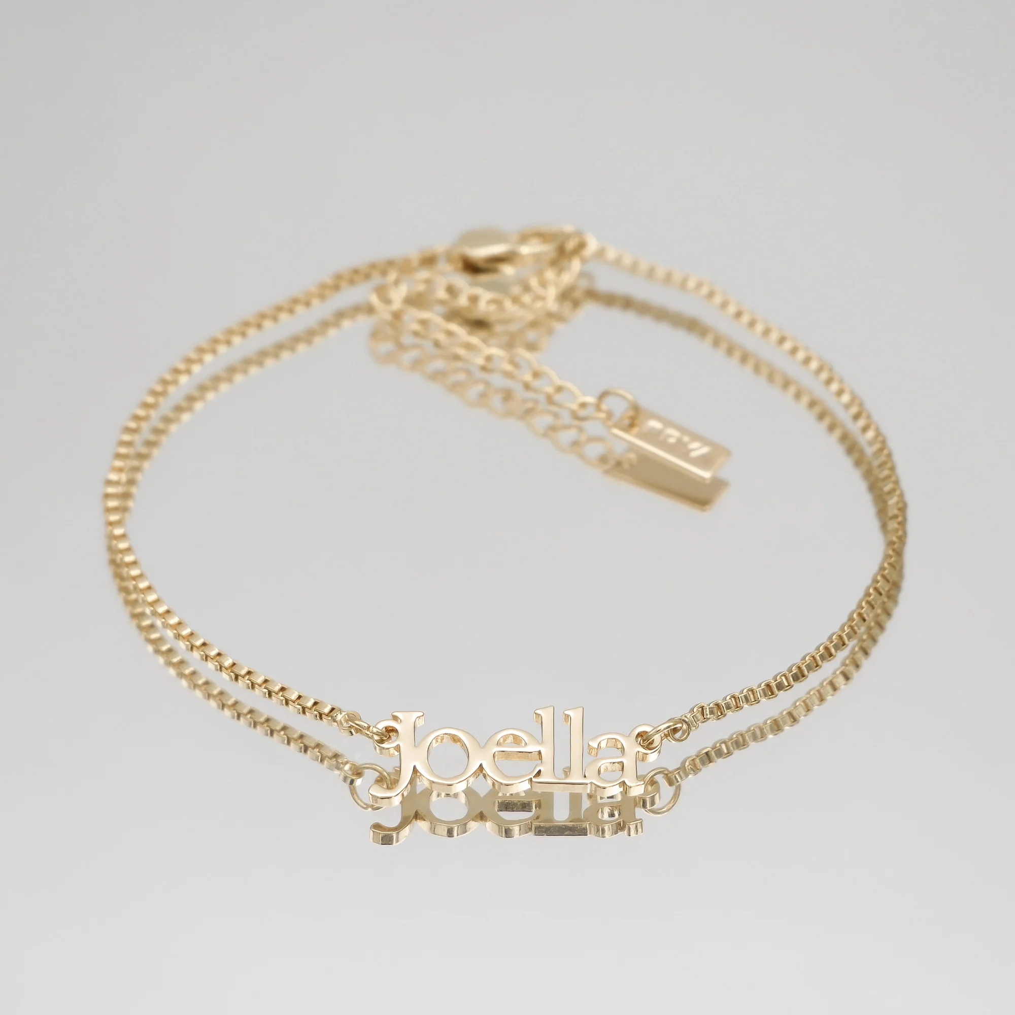 Monaco Custom Name Anklet - Image 9