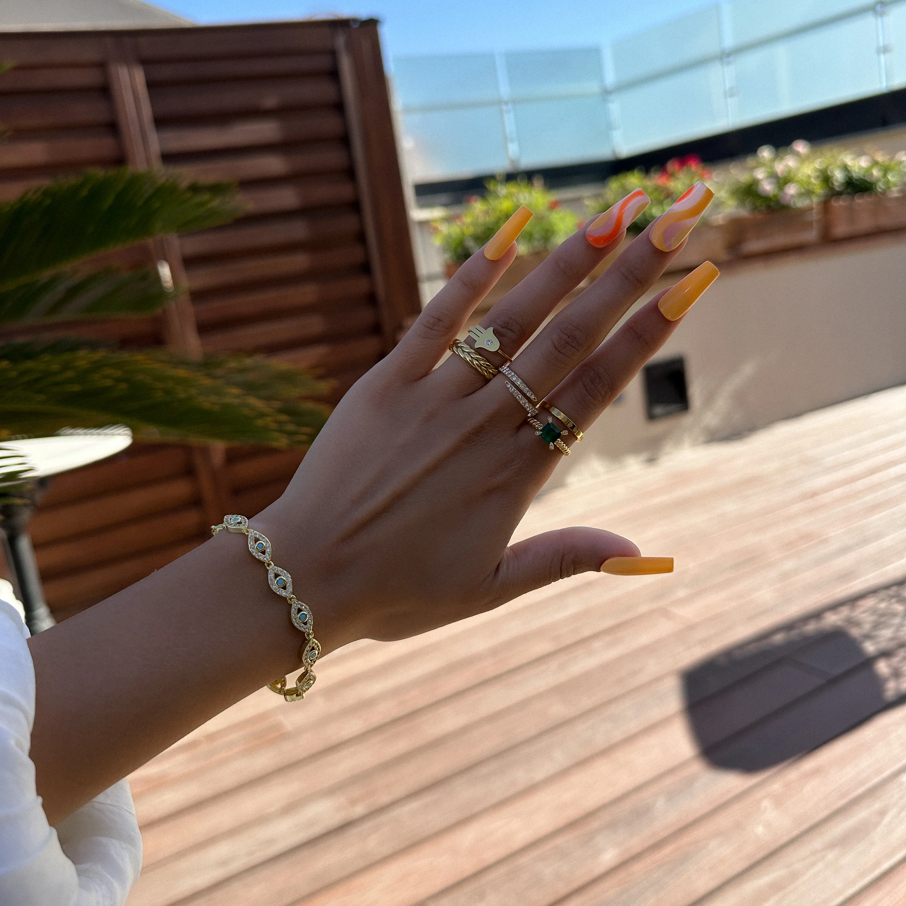 Mya Gemstone Ring - Image 3