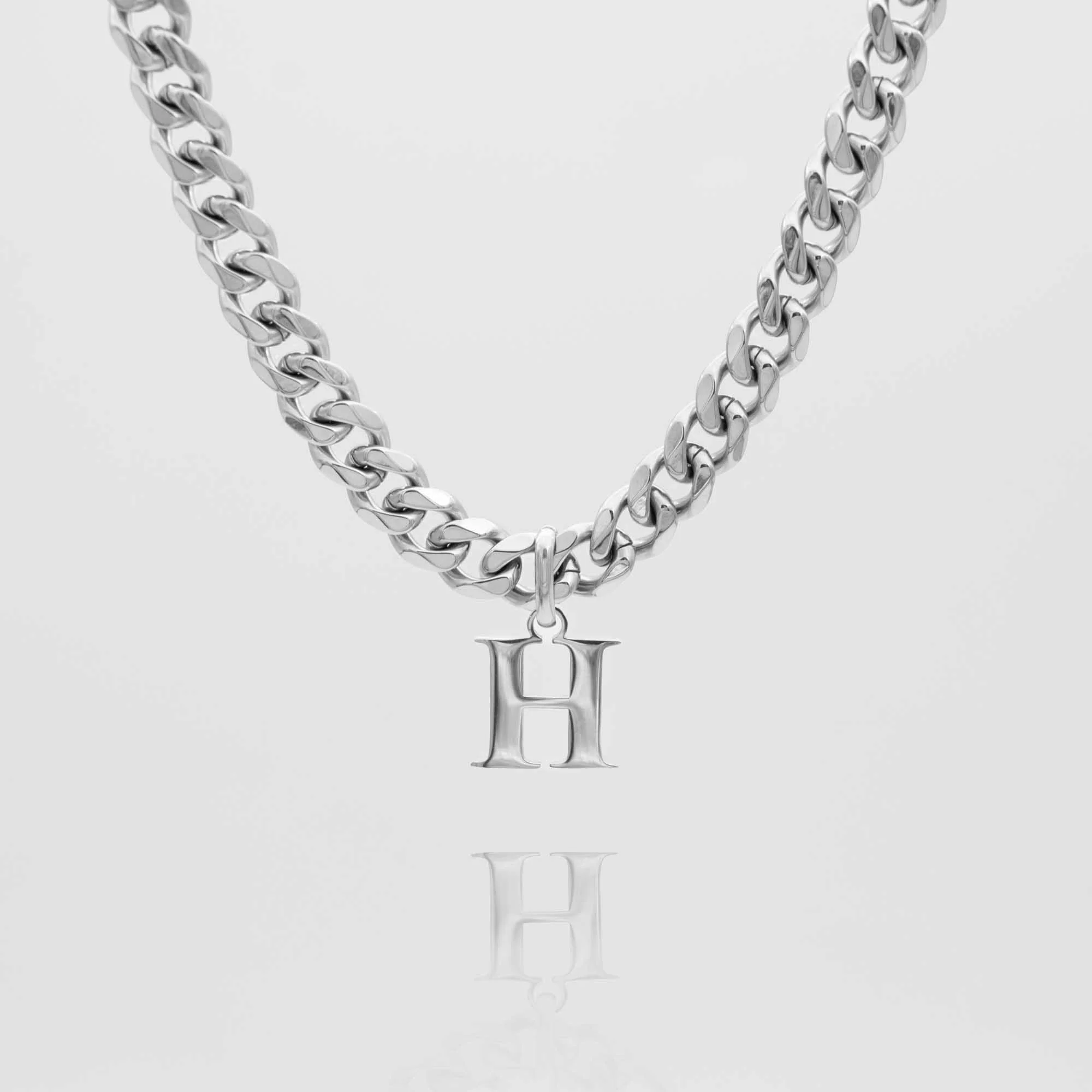 Mya Initial necklace | Thick Cuban - Image 42