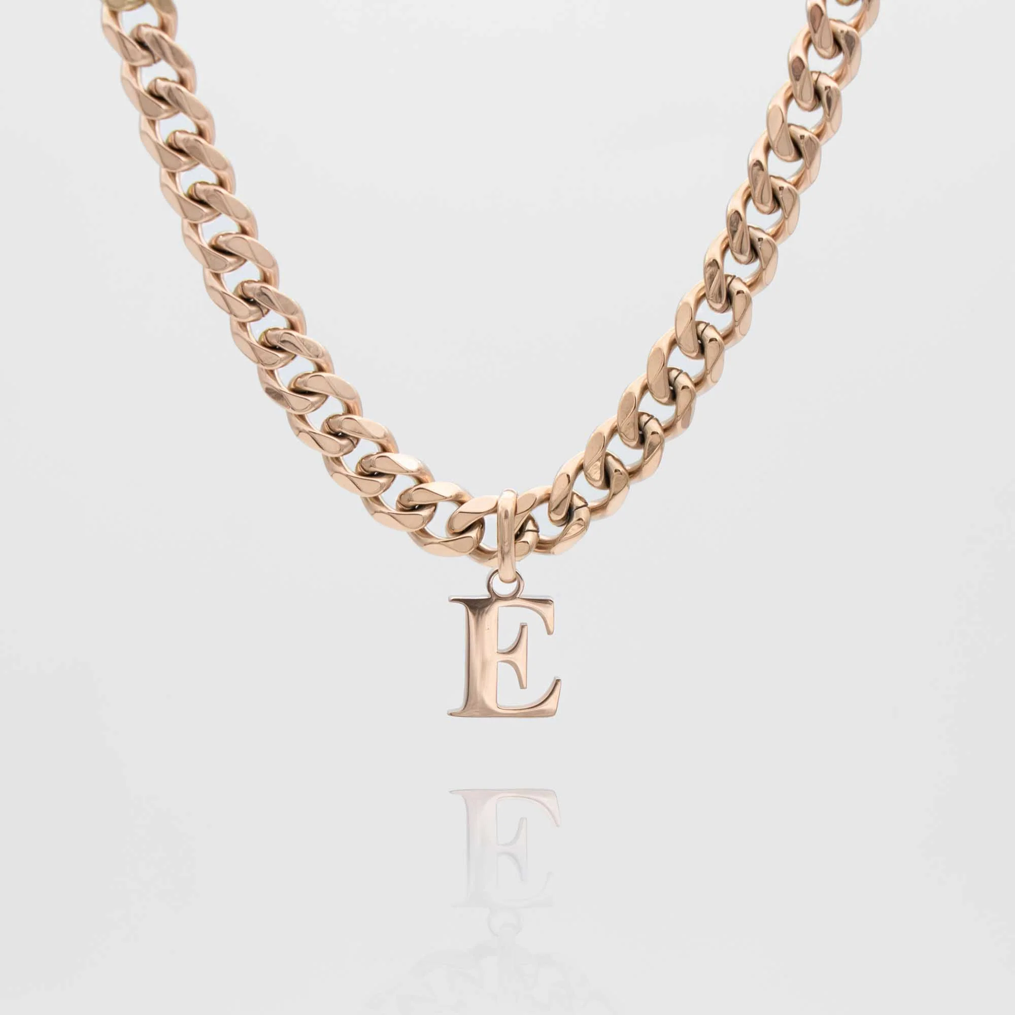 Mya Initial necklace | Thick Cuban - Image 64