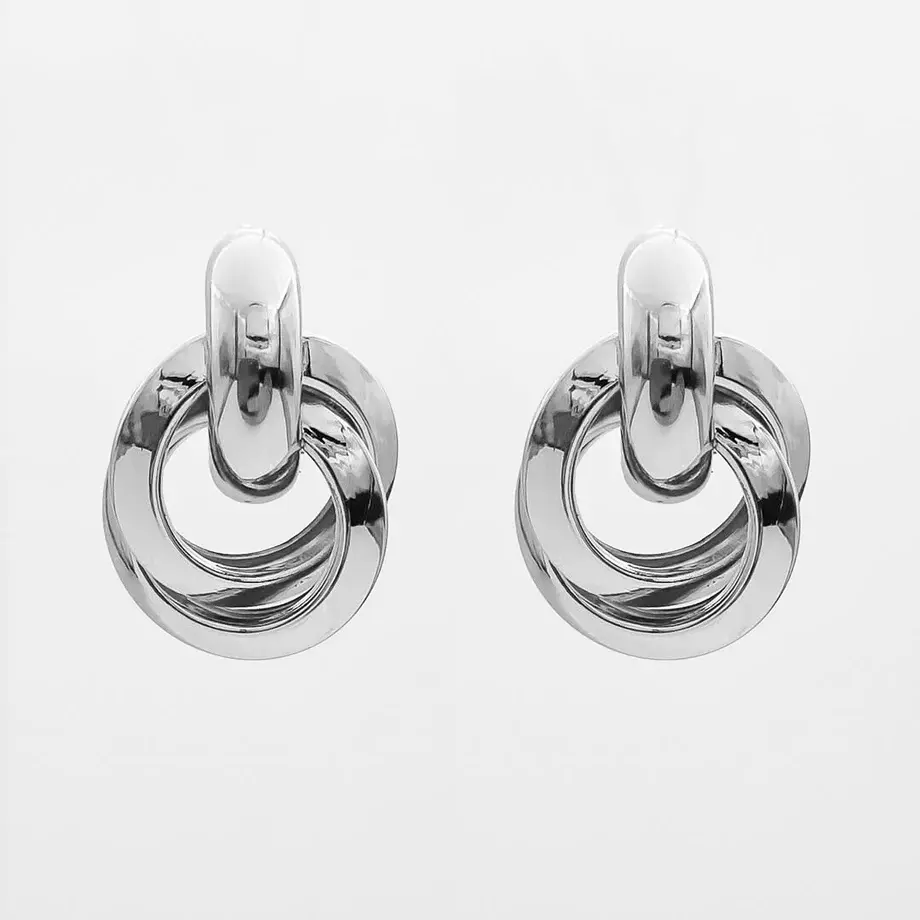 Nadia Knot Knocker Earrings - Image 6