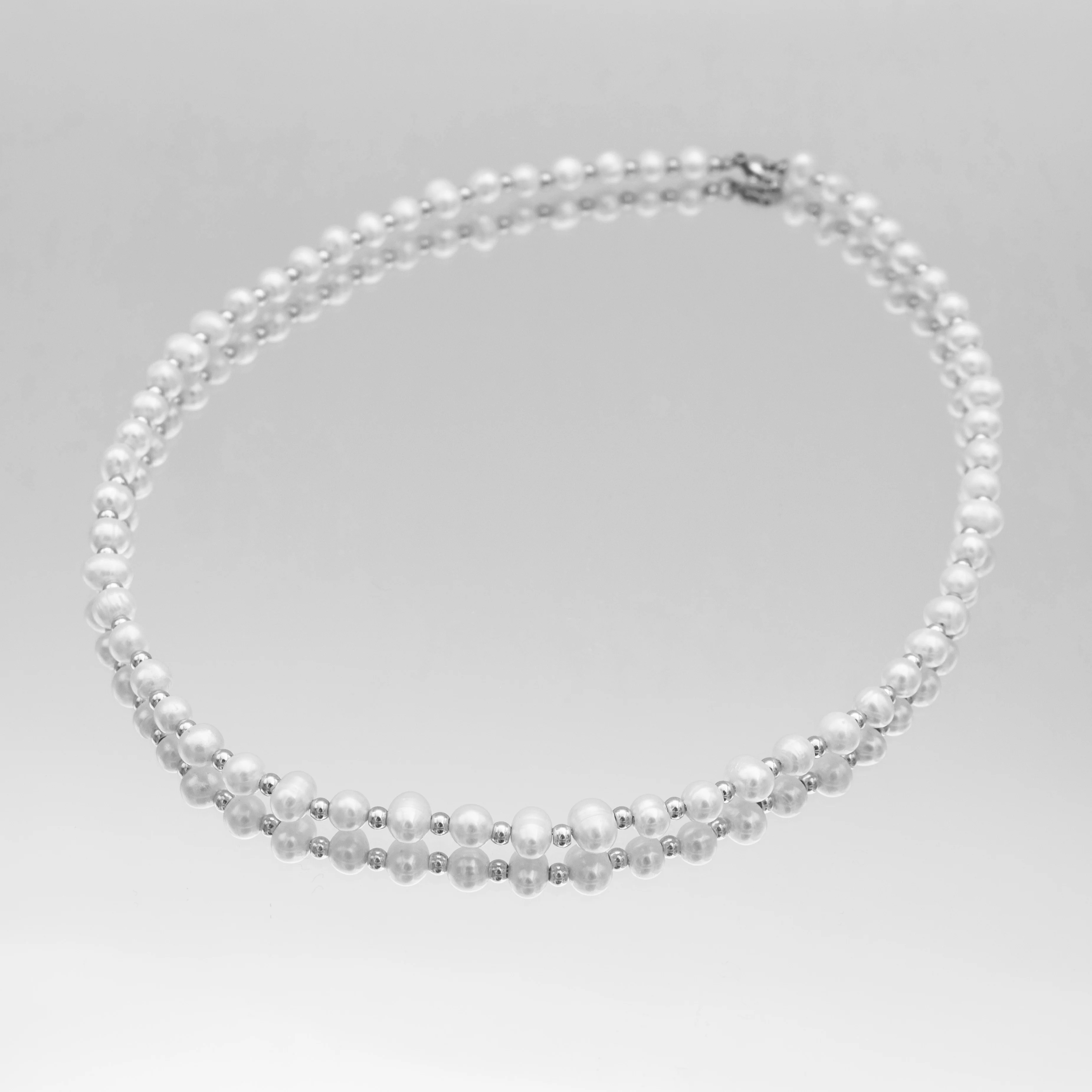Nadia Pearl Bead Necklace - Image 4