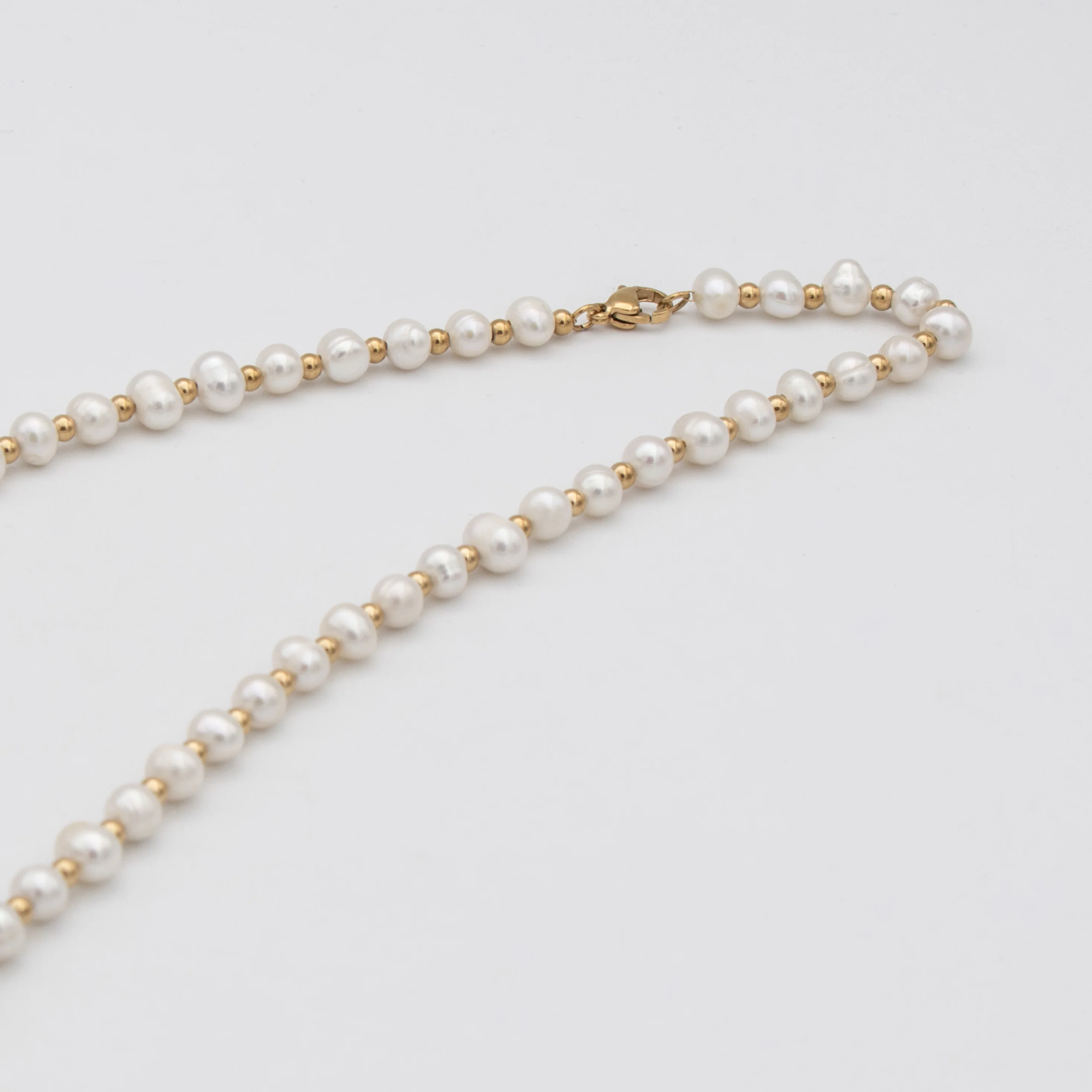Nadia Pearl Bead Necklace - Image 8