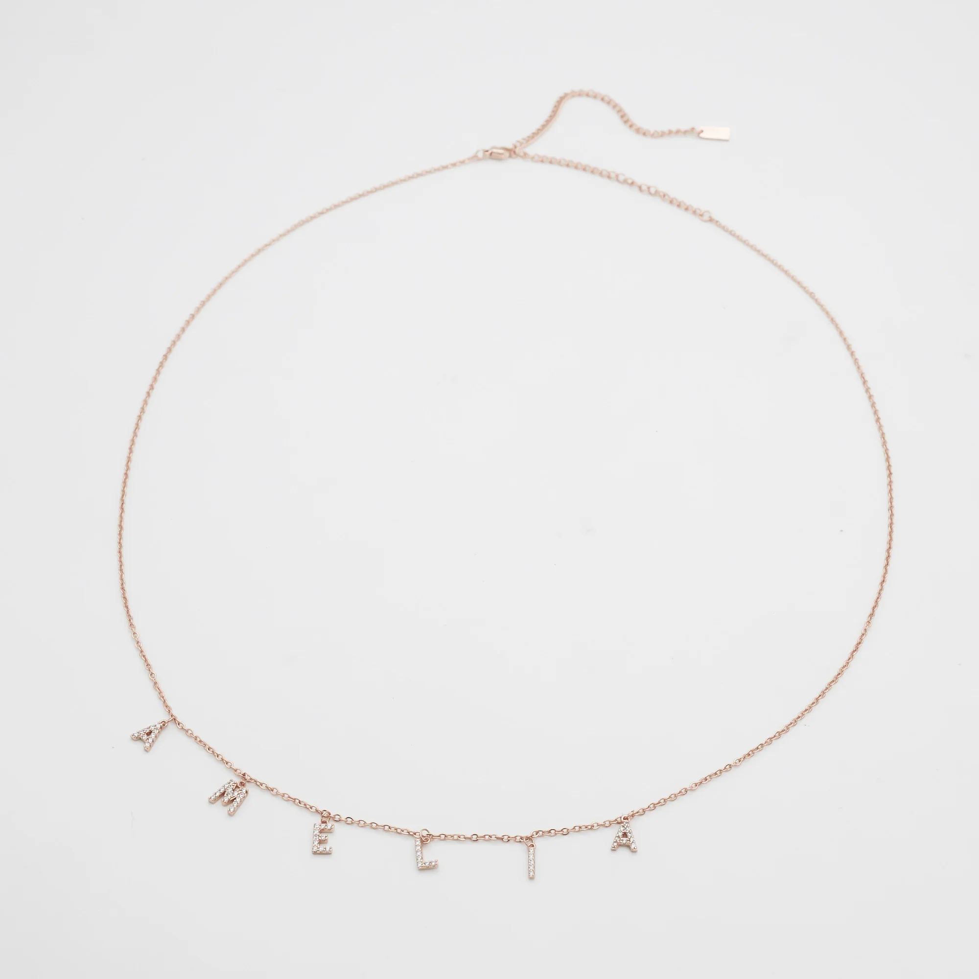 Nevada Custom Name Belly Chain - Image 12