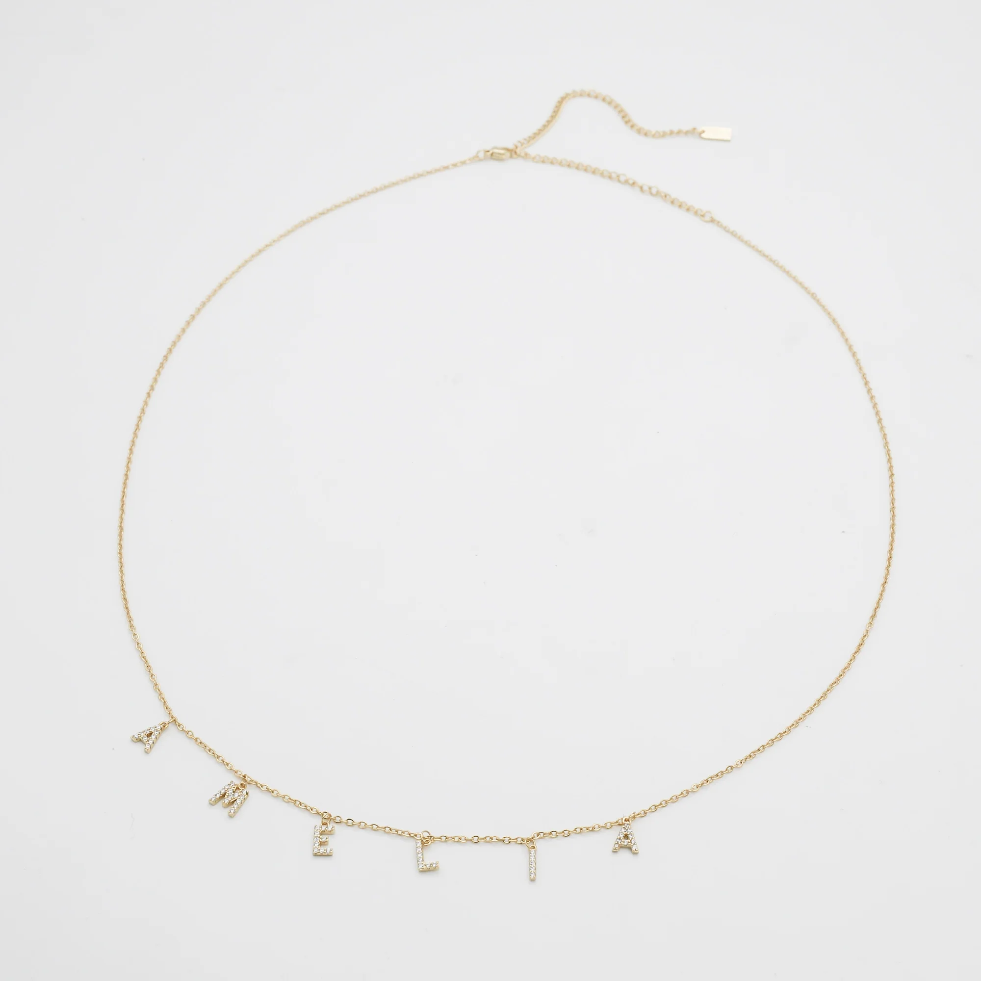 Nevada Custom Name Belly Chain - Image 7