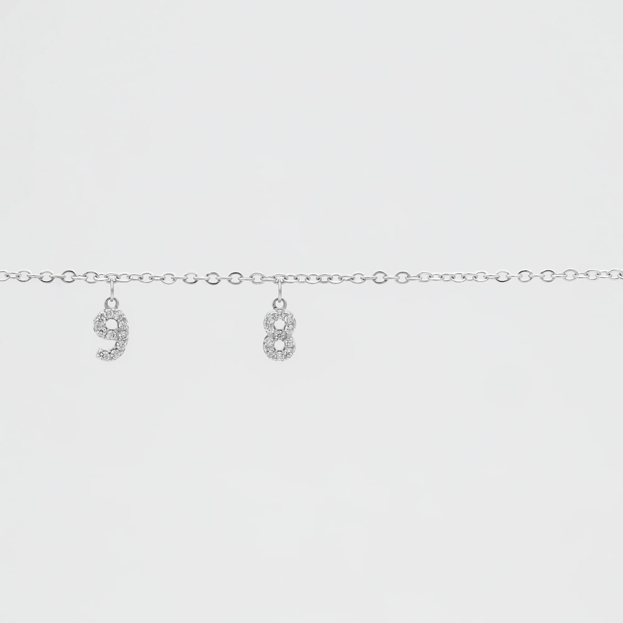 Nevada Custom Name Belly Chain - Image 9