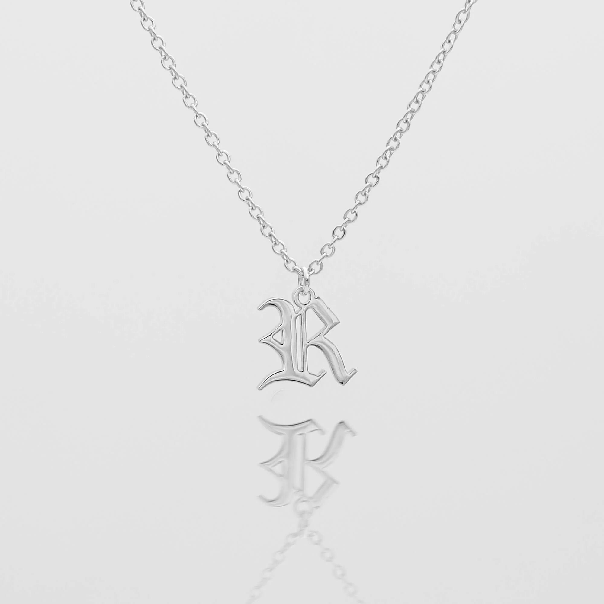 Old English Initial Necklace - Image 33