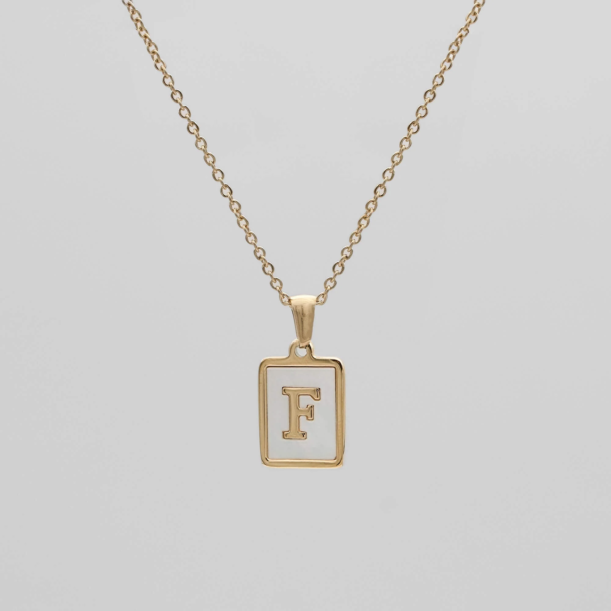 Opal Initial necklace - Image 11