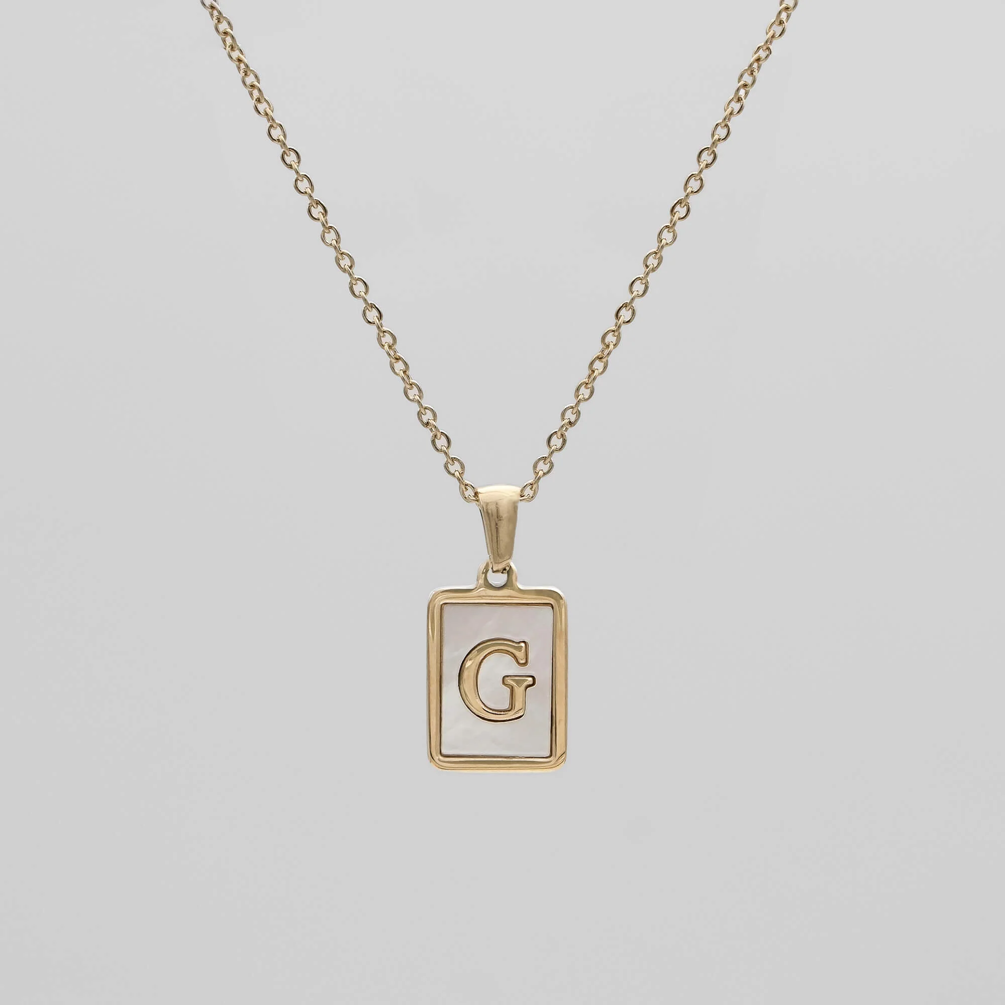 Opal Initial necklace - Image 12