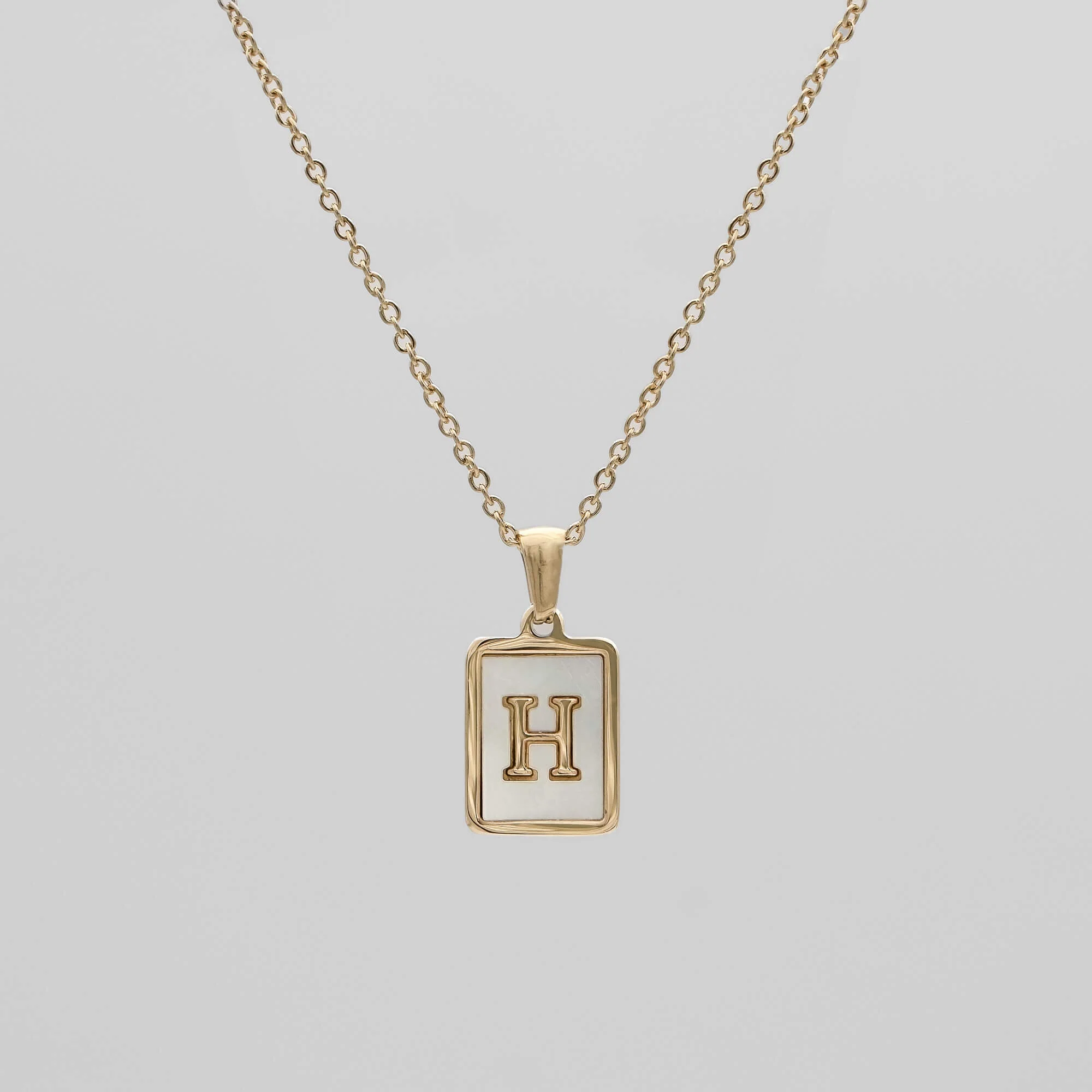 Opal Initial necklace - Image 13