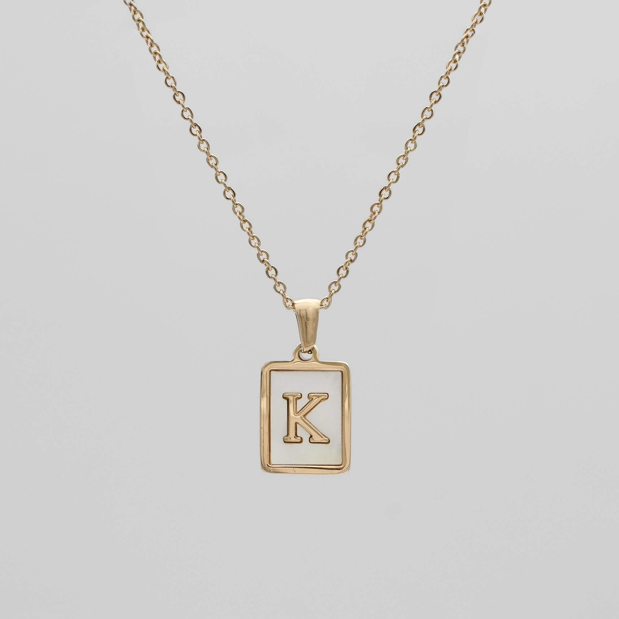 Opal Initial necklace - Image 16