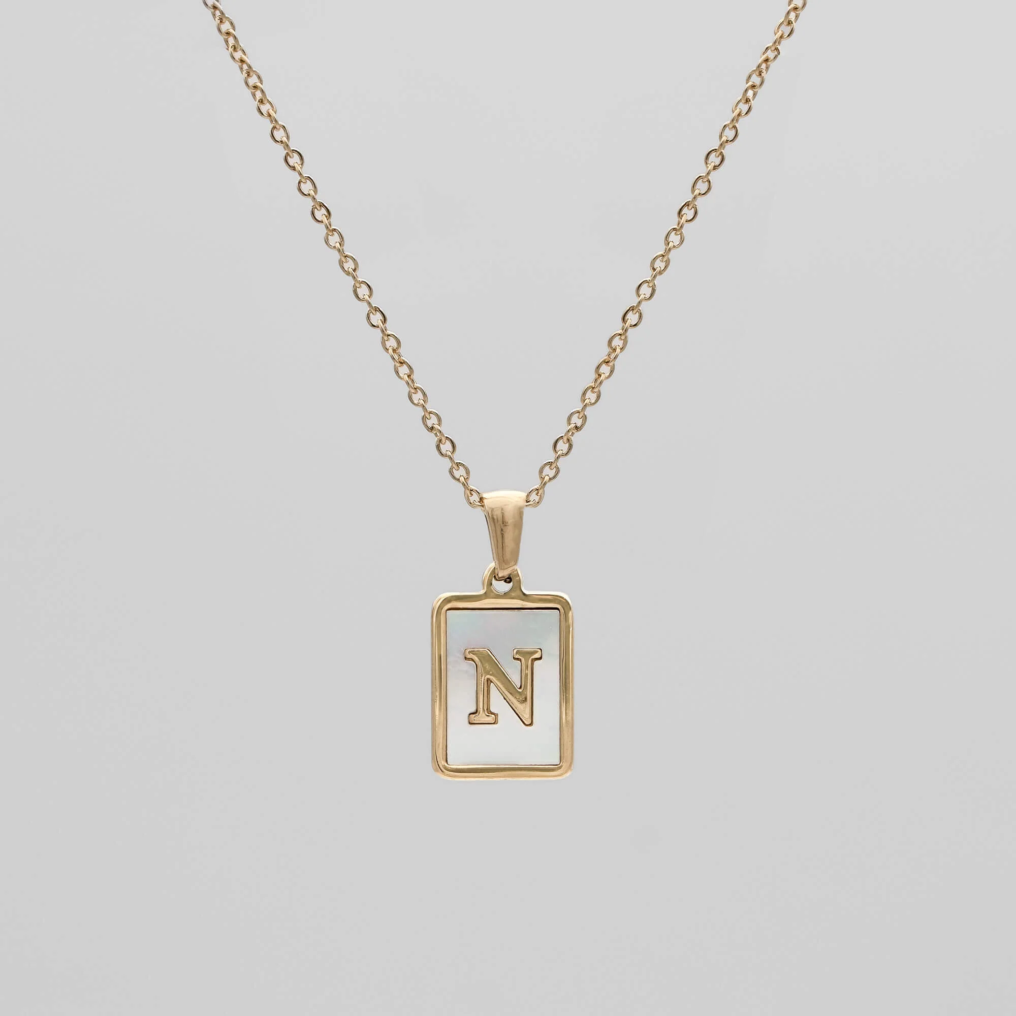 Opal Initial necklace - Image 19