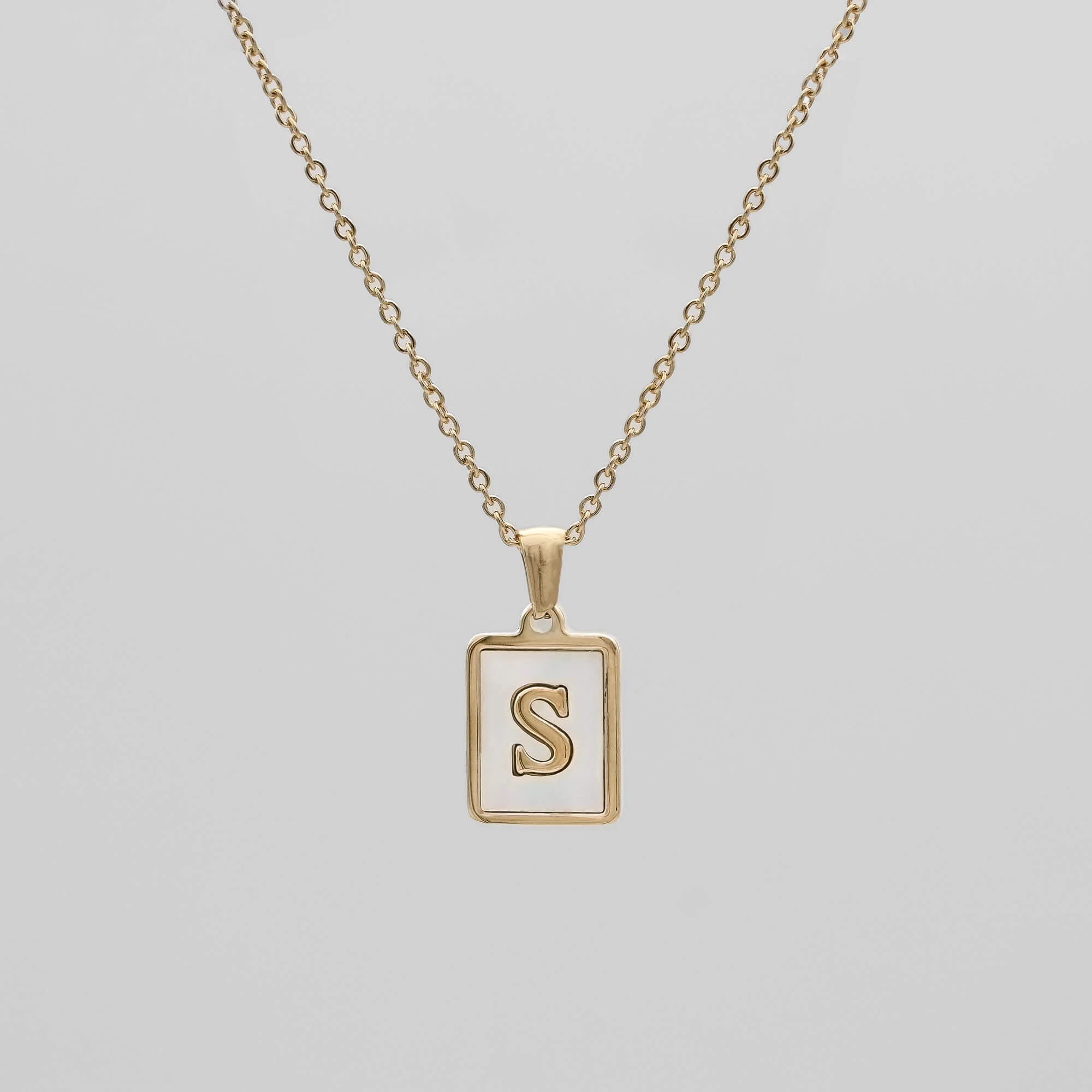 Opal Initial necklace - Image 24