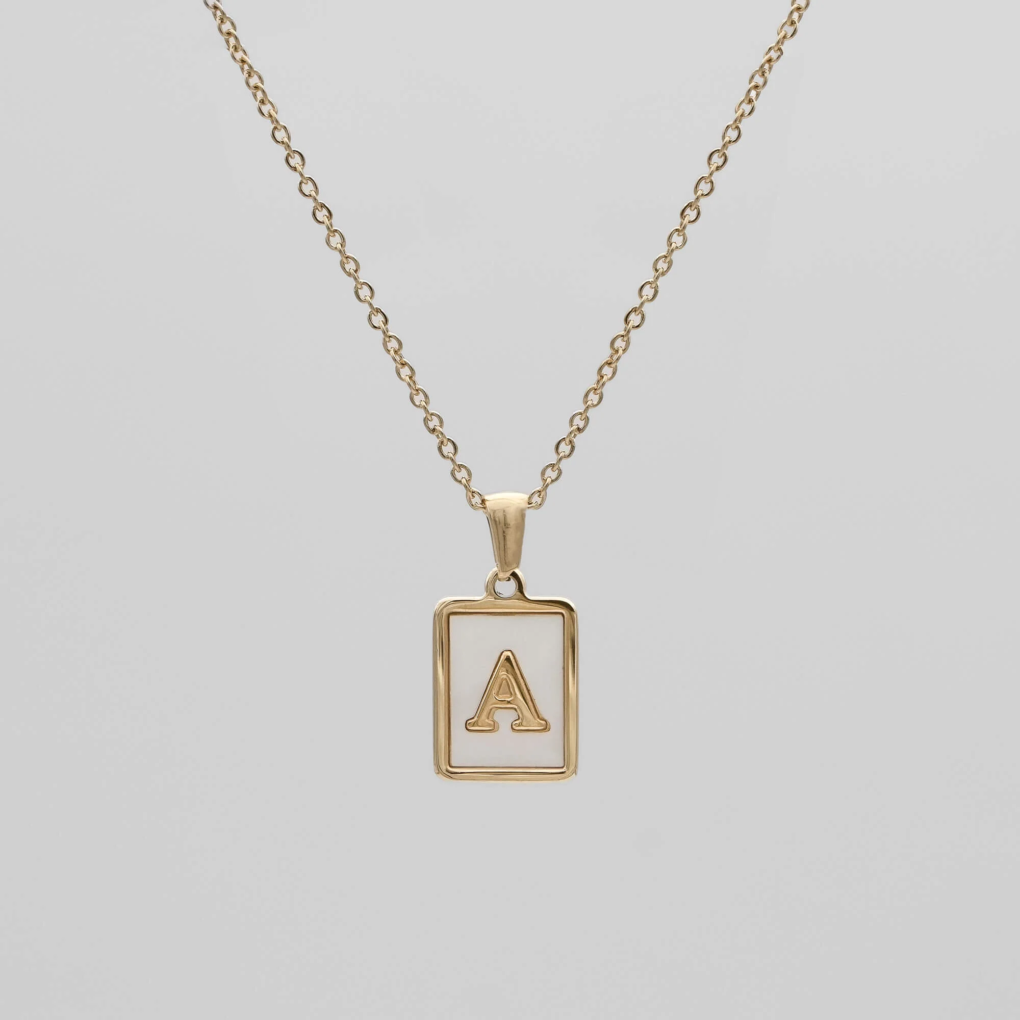 Opal Initial necklace - Image 6