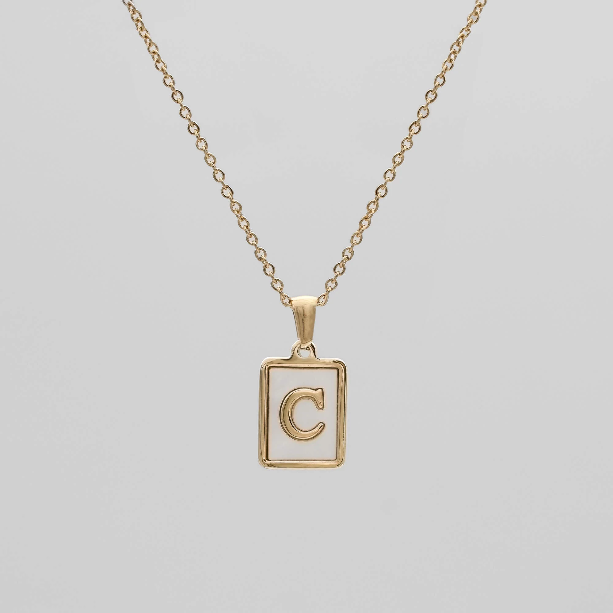 Opal Initial necklace - Image 8