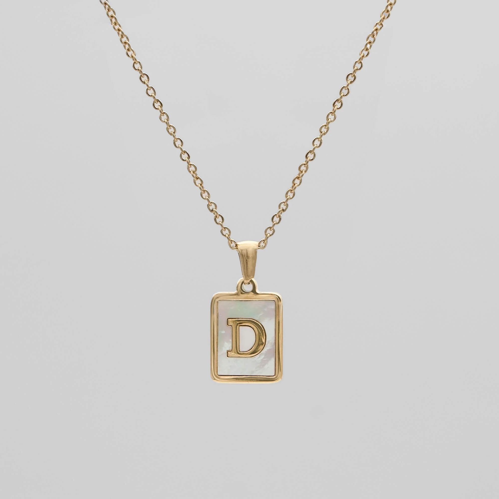 Opal Initial necklace - Image 9