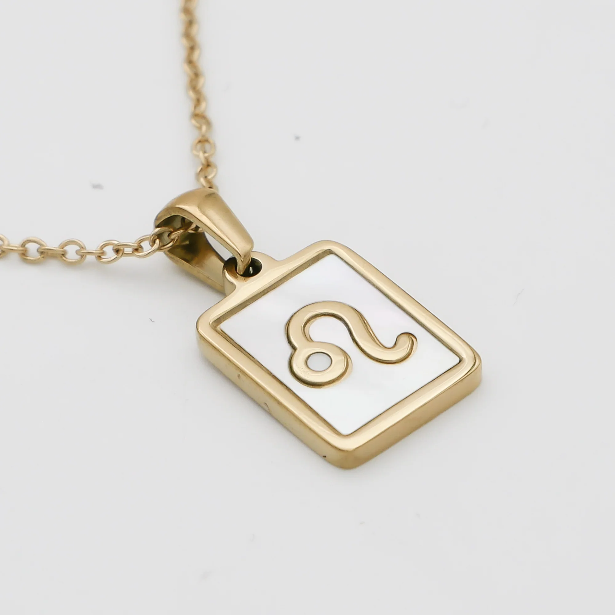 Opal Zodiac Symbol Necklace - Image 10