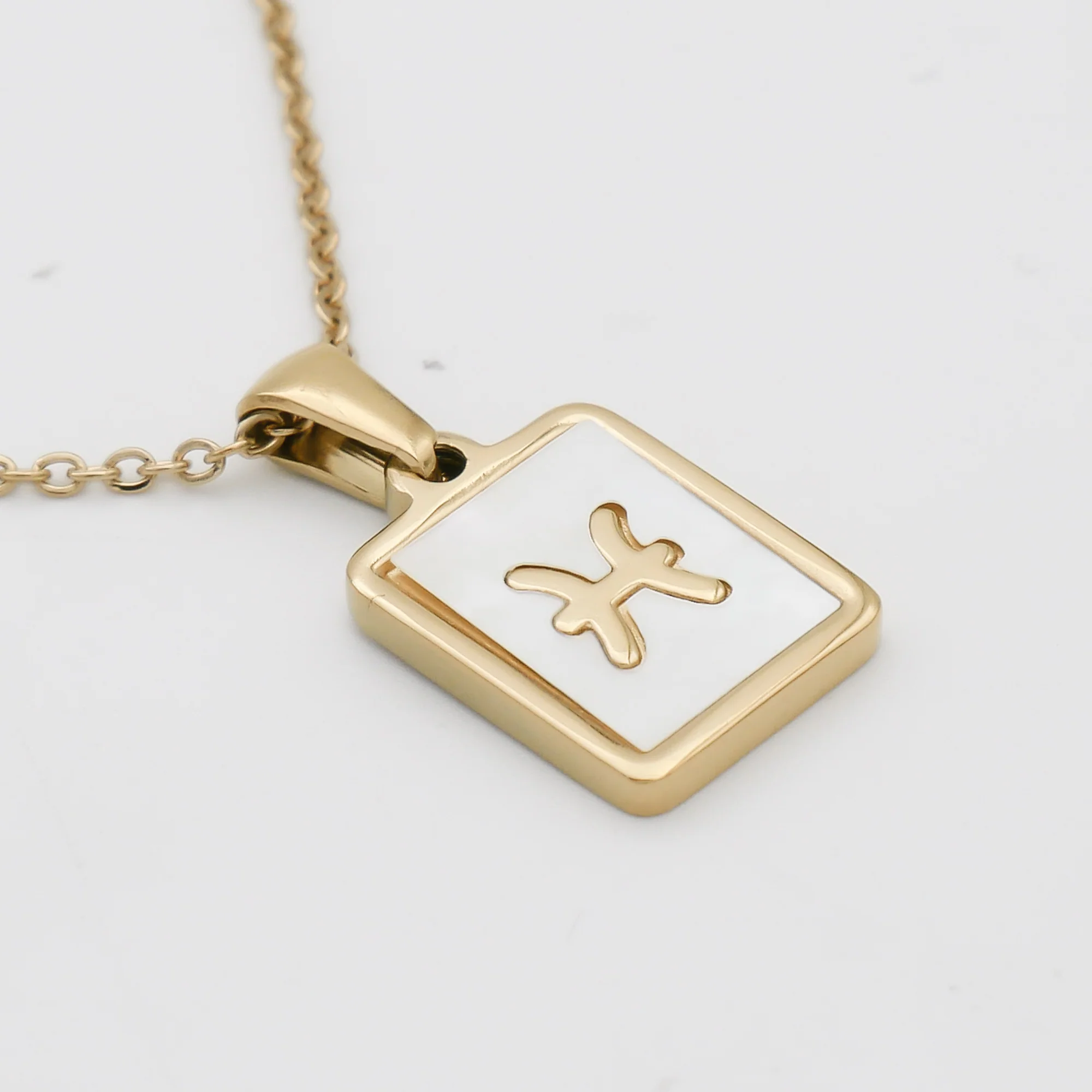 Opal Zodiac Symbol Necklace - Image 13