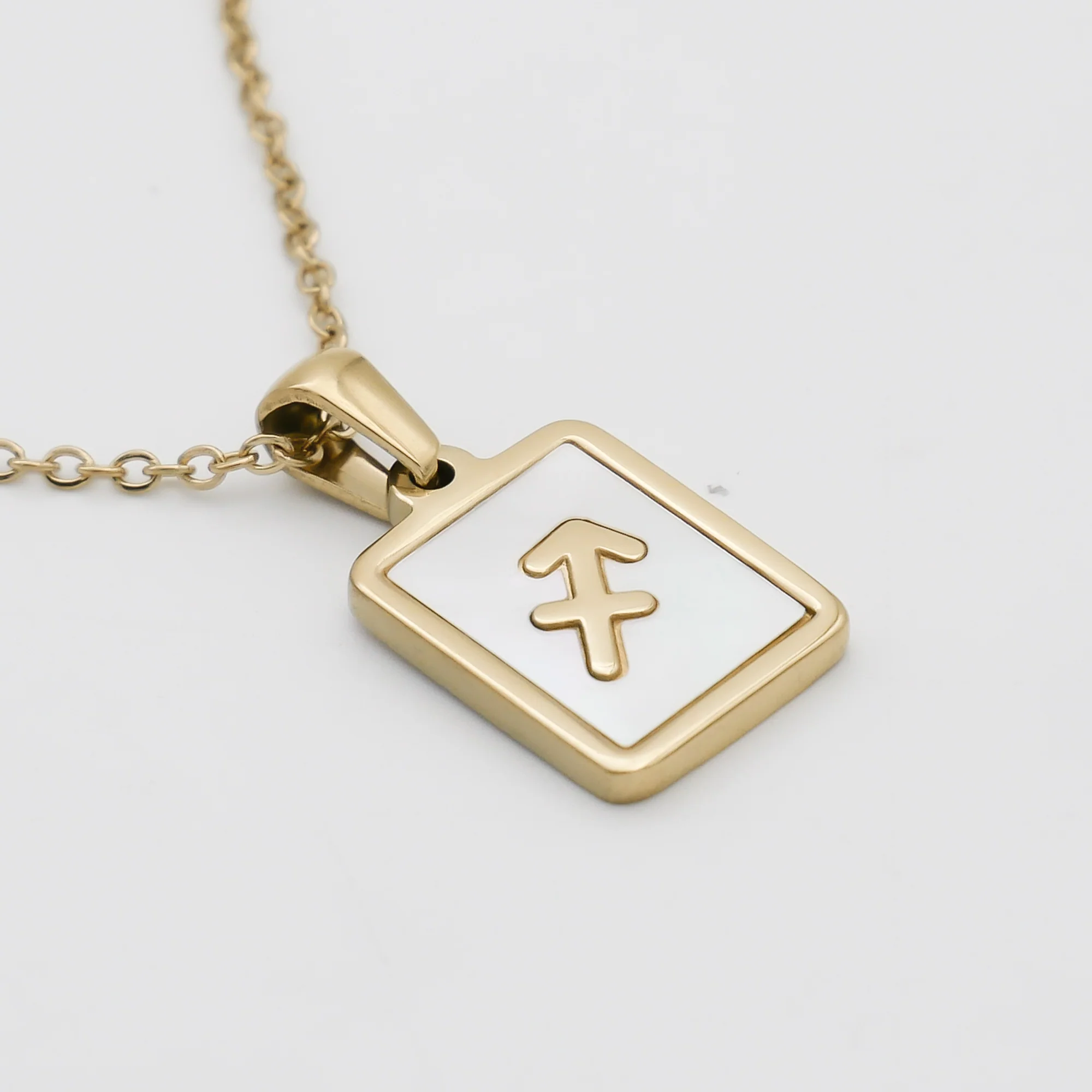 Opal Zodiac Symbol Necklace - Image 14