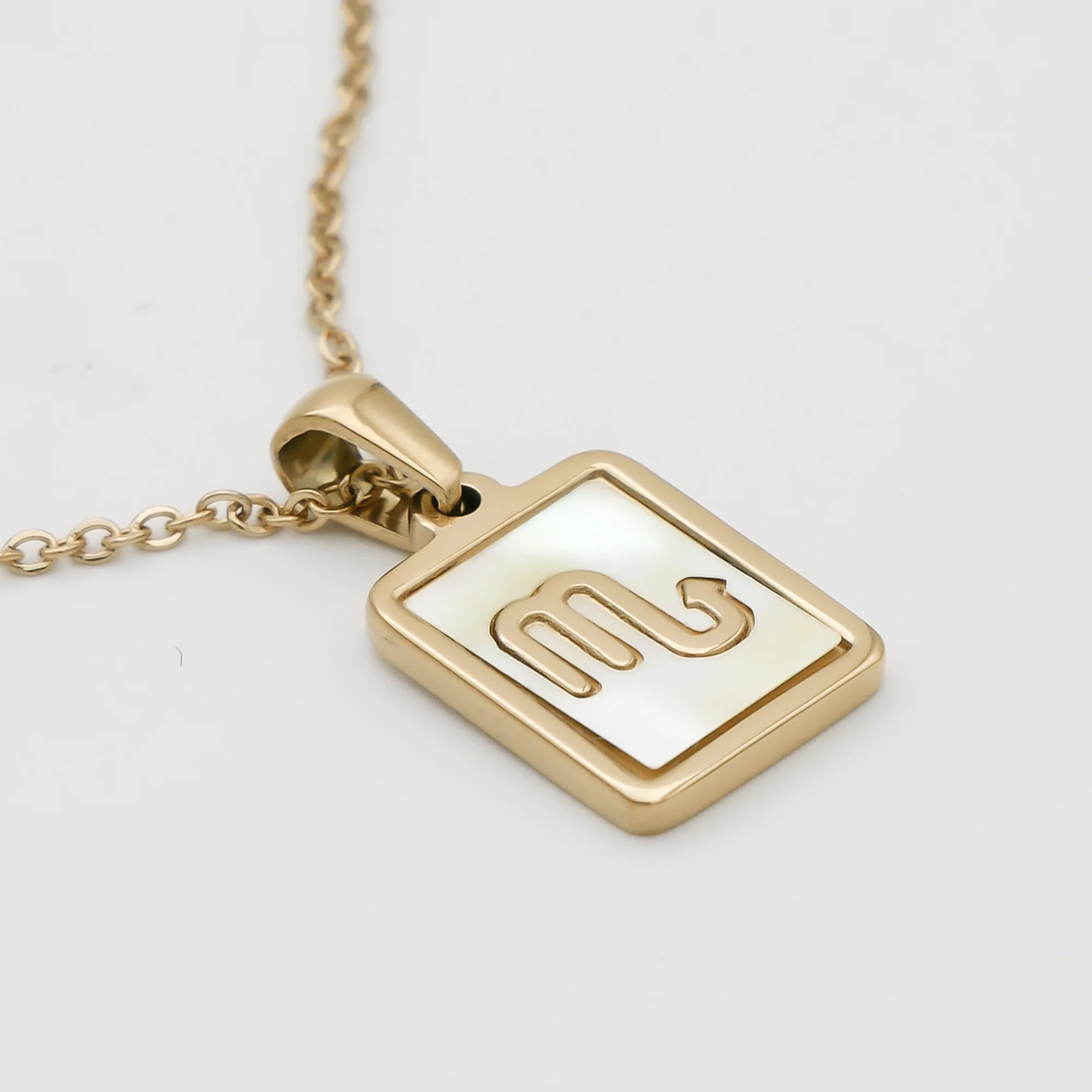 Opal Zodiac Symbol Necklace - Image 15
