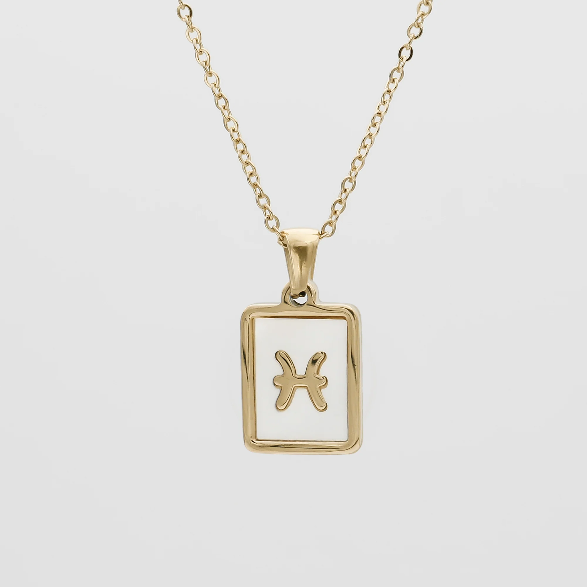 Opal Zodiac Symbol Necklace - Image 20