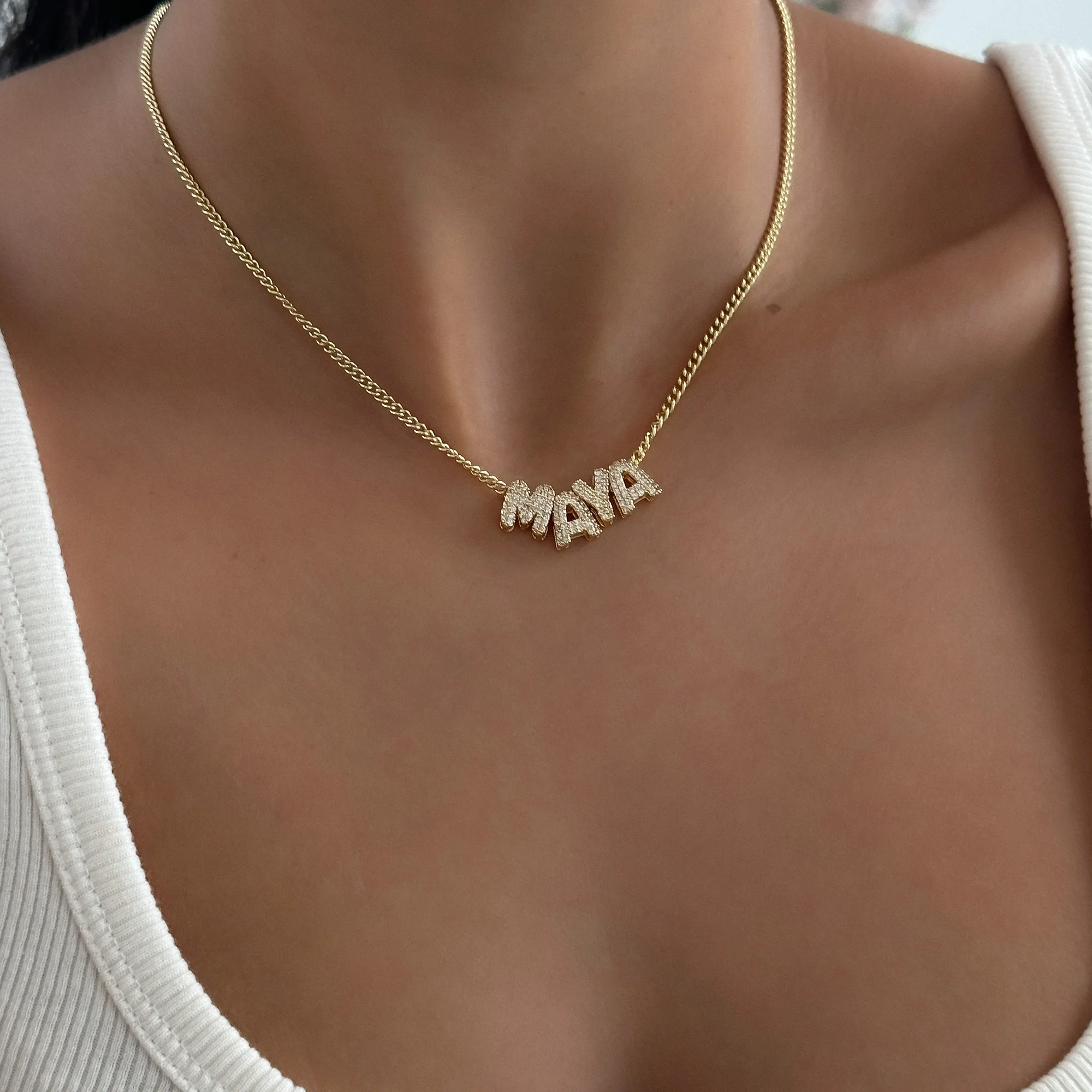 Personalised Bubble Charm Necklace - Image 9