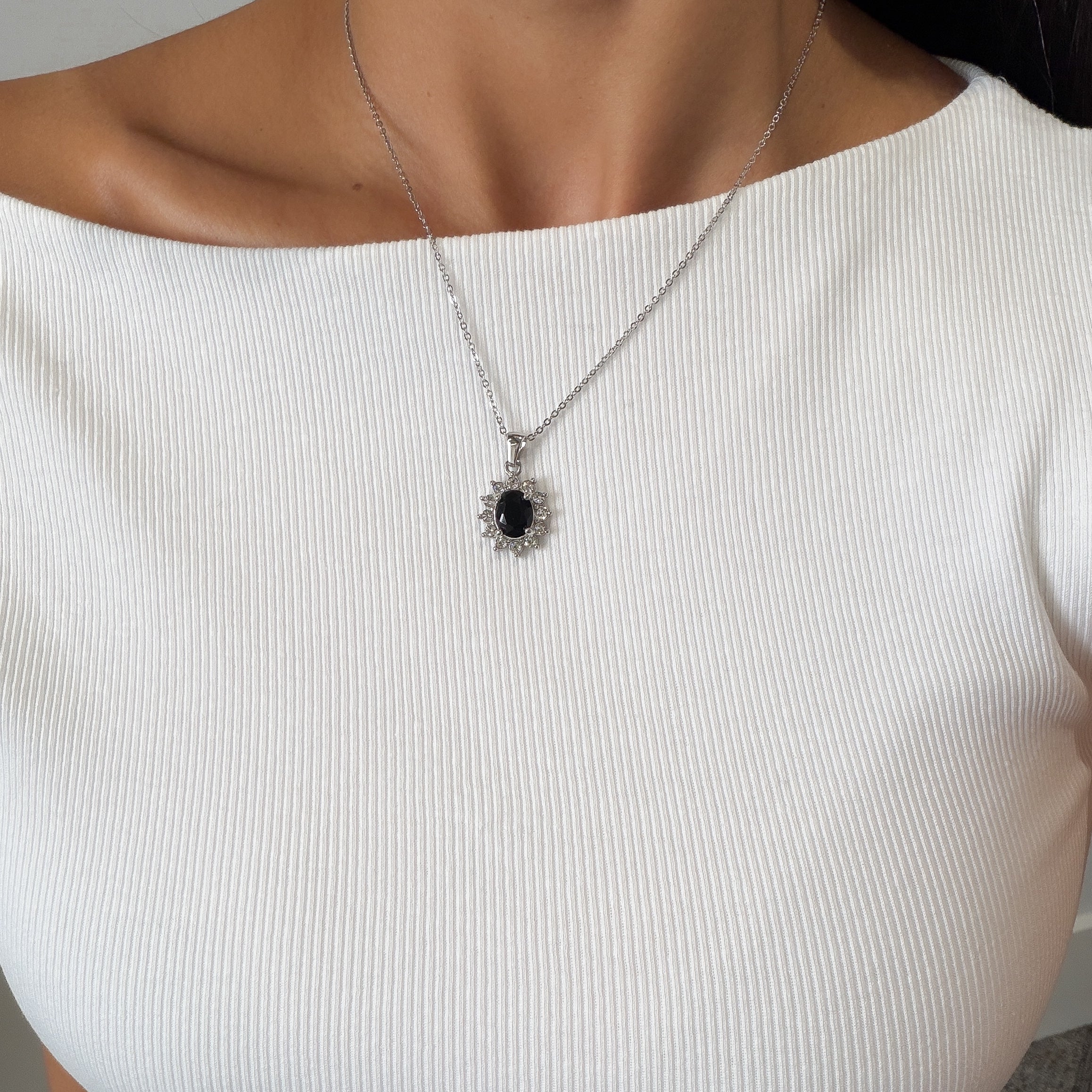Phoebe Gemstone Necklace - Image 3