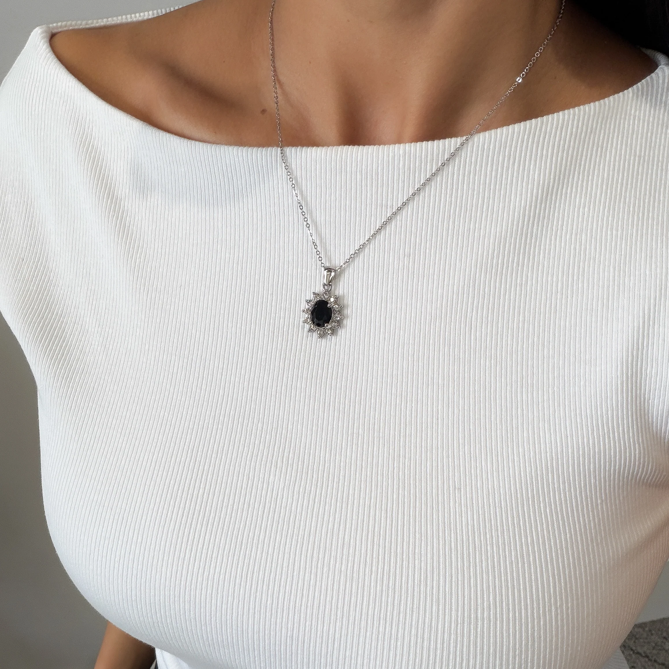 Phoebe Gemstone Necklace - Image 7