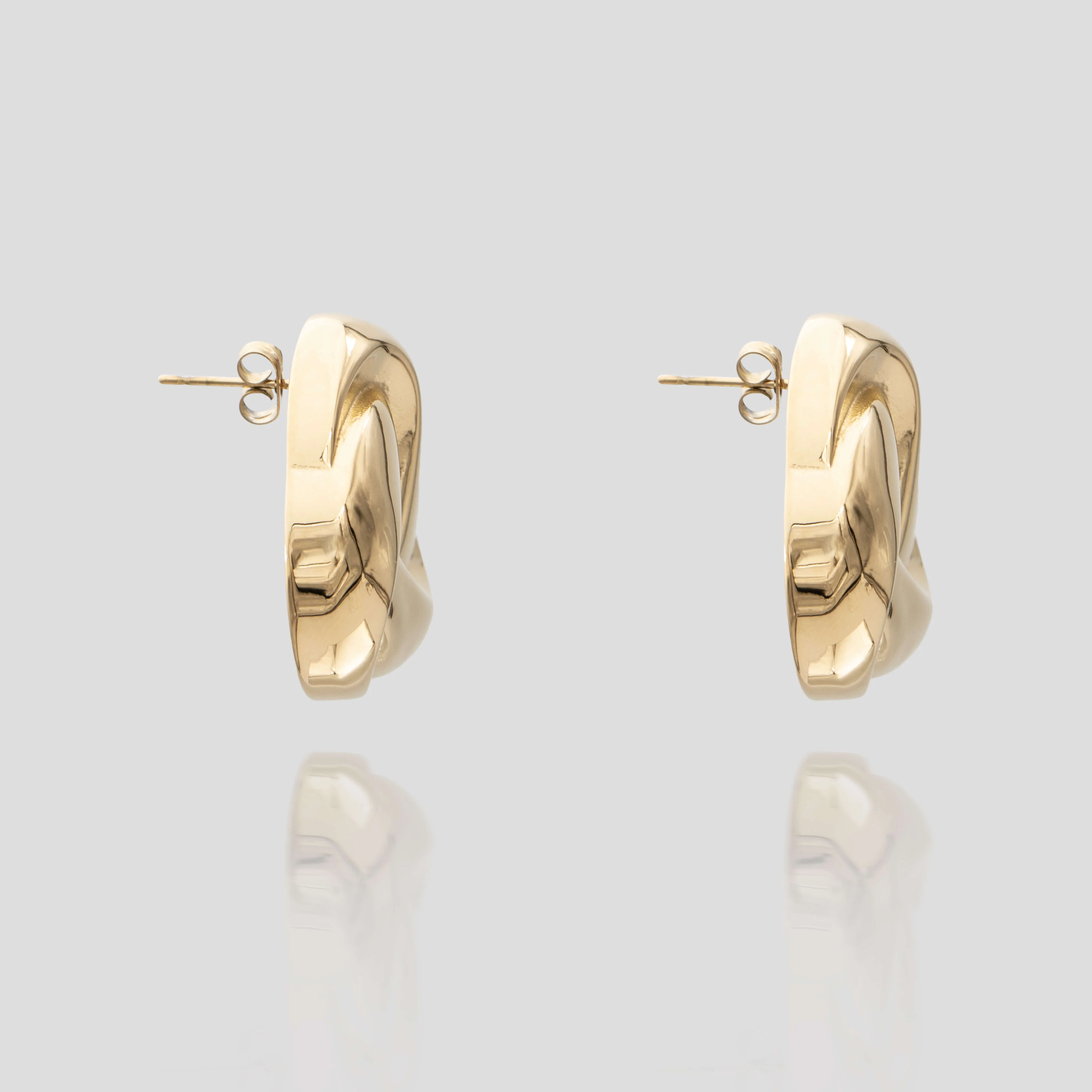 Rania Knot Earrings - Image 4