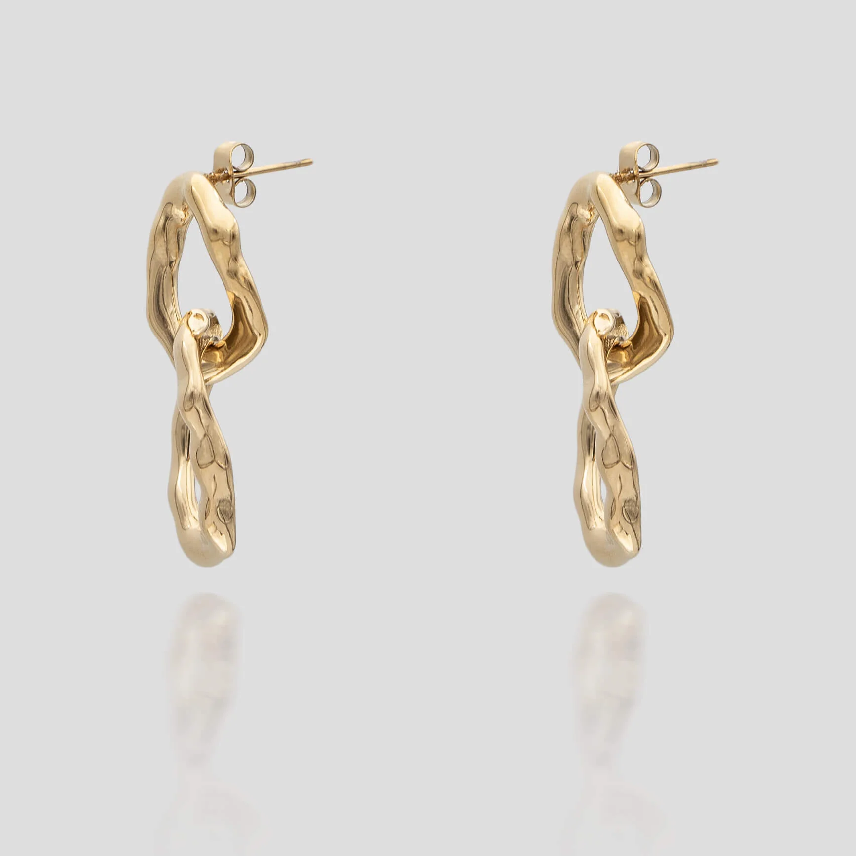Ria Link Drop Earrings - Image 4