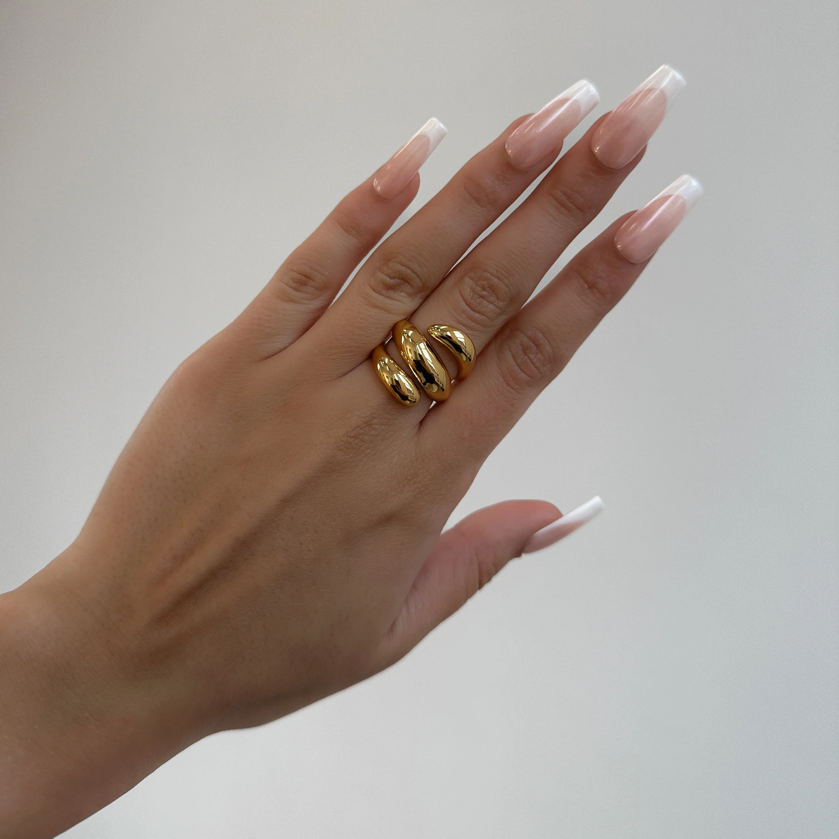 Rumi Triple Wrap Ring - Image 3