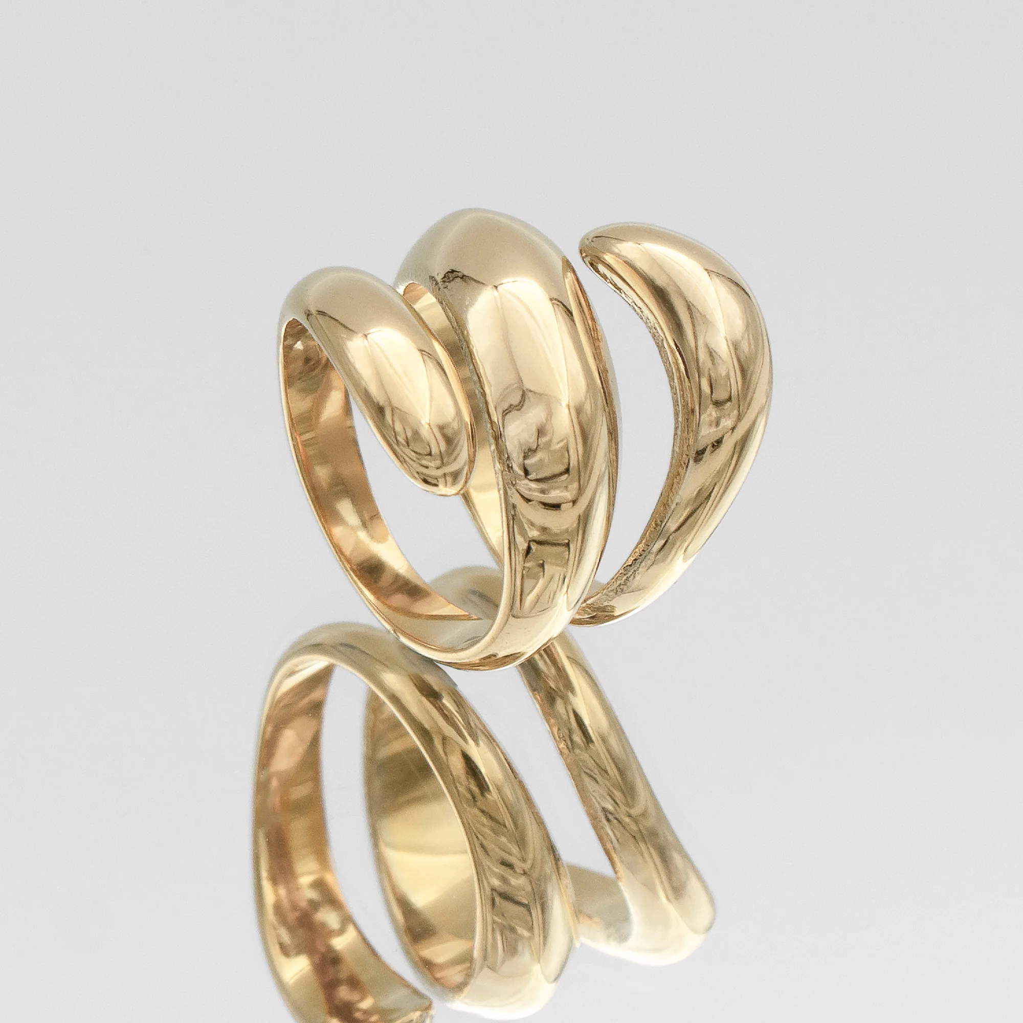 Rumi Triple Wrap Ring - Image 6