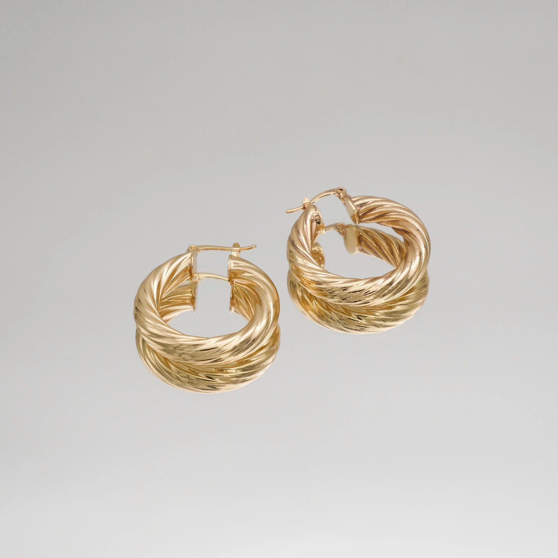 Sara Thick Hoops - Image 5