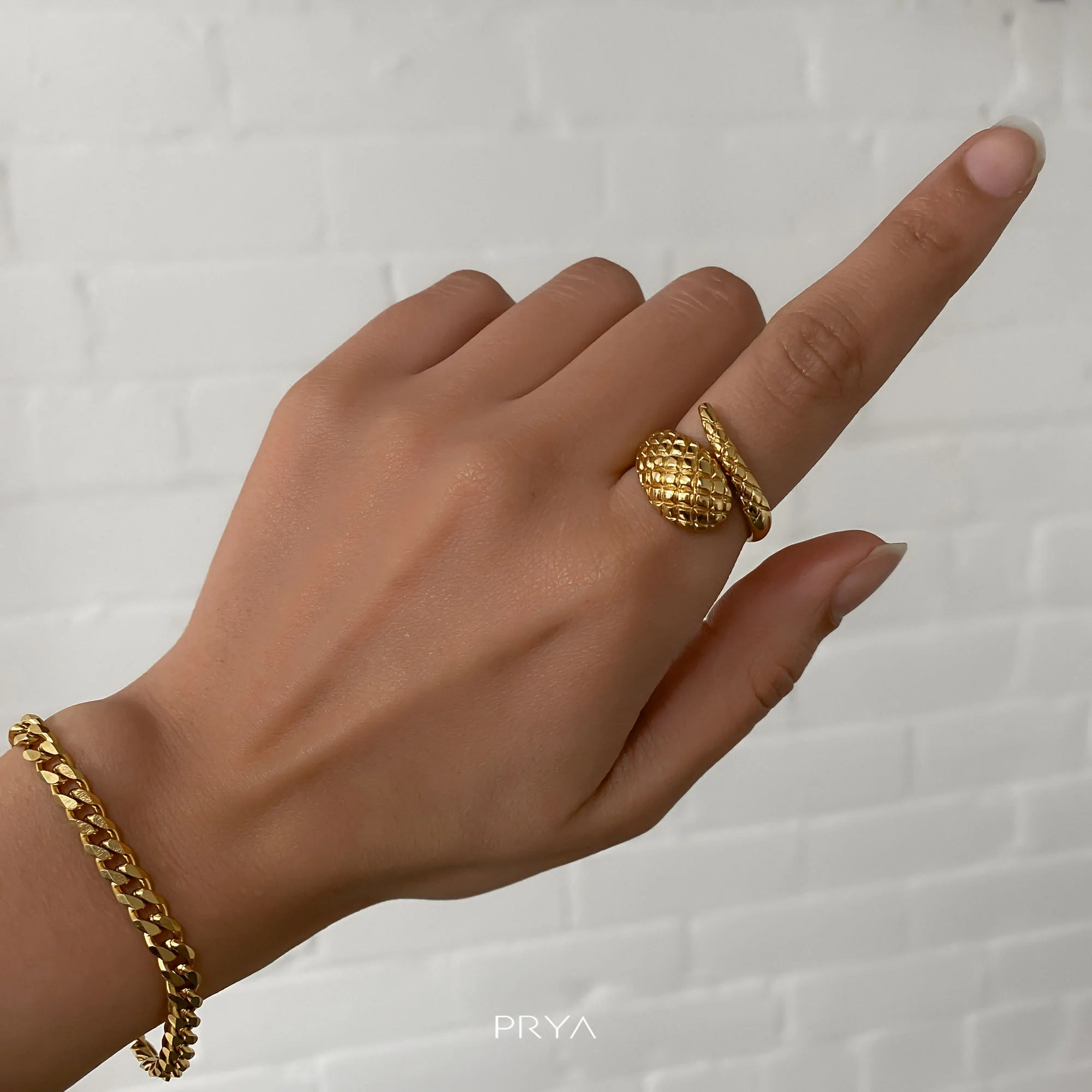 Saskia Snake Ring - Image 2