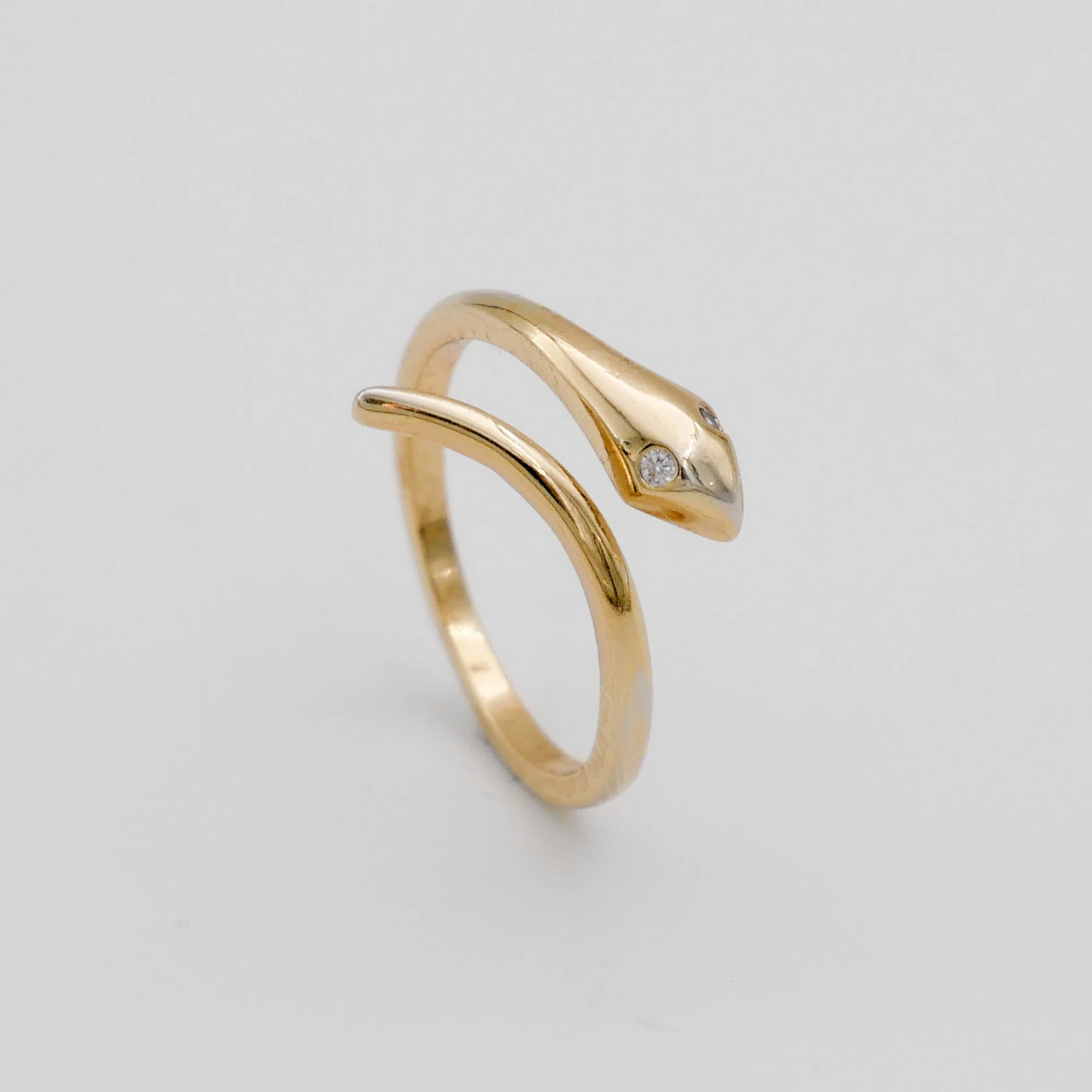 Savannah Adjustable Snake Ring