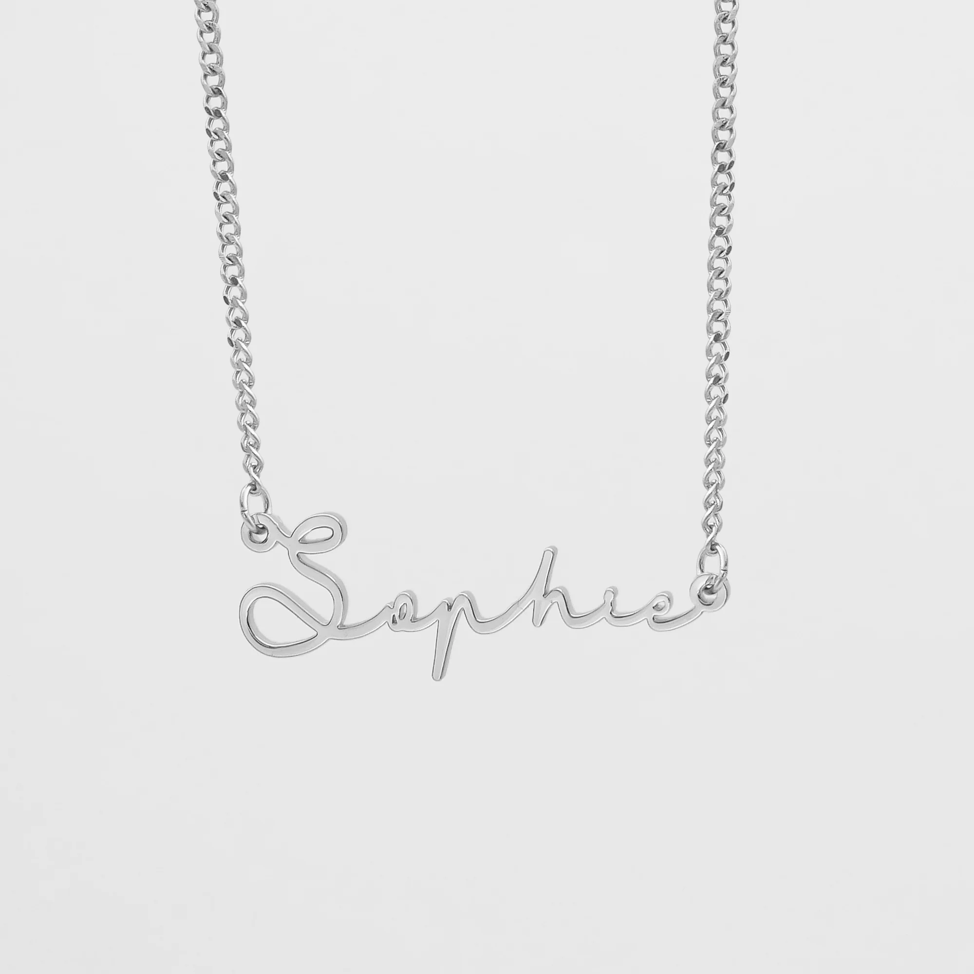 Selina Custom Name Necklace (Horizontal) - Image 4