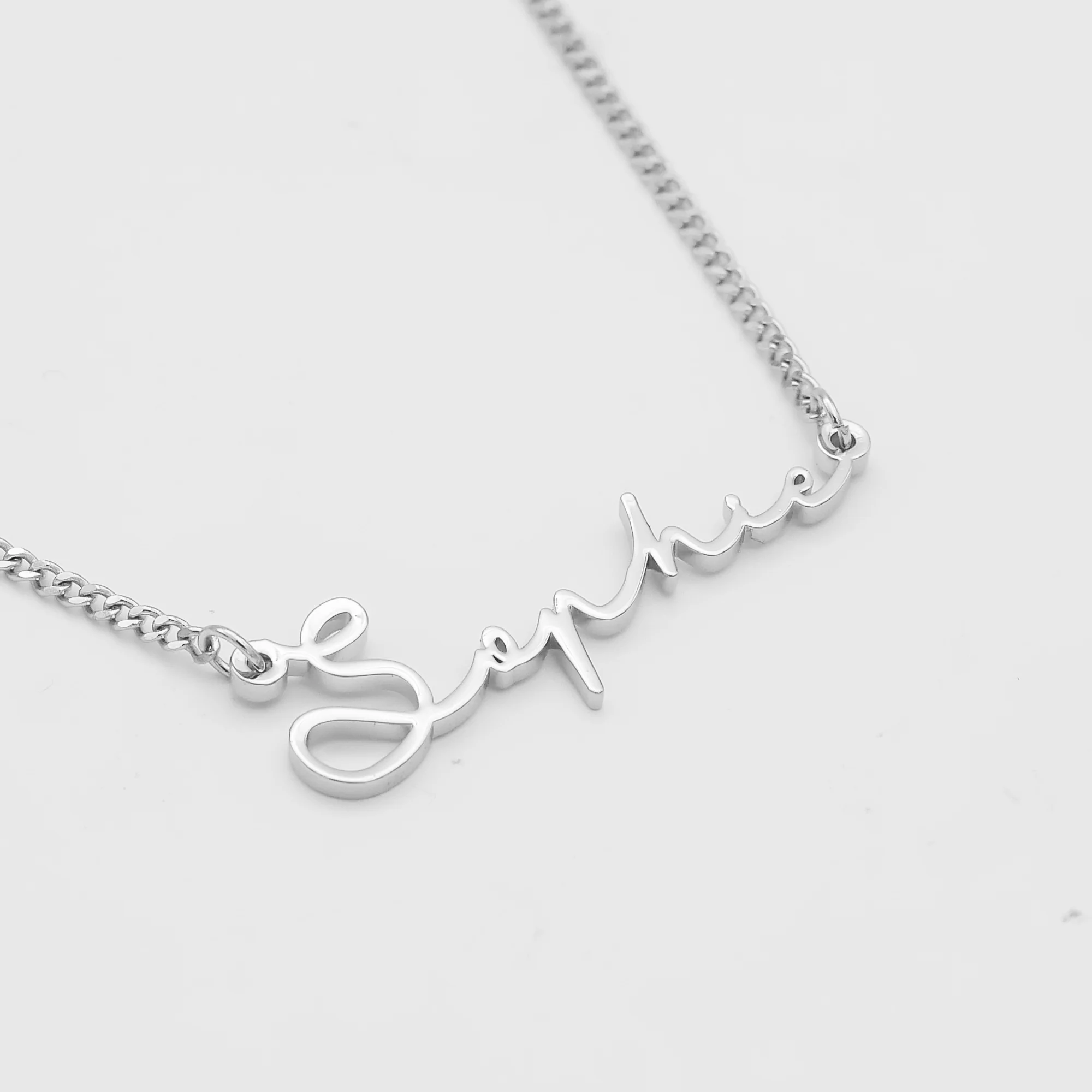 Selina Custom Name Necklace (Horizontal) - Image 6