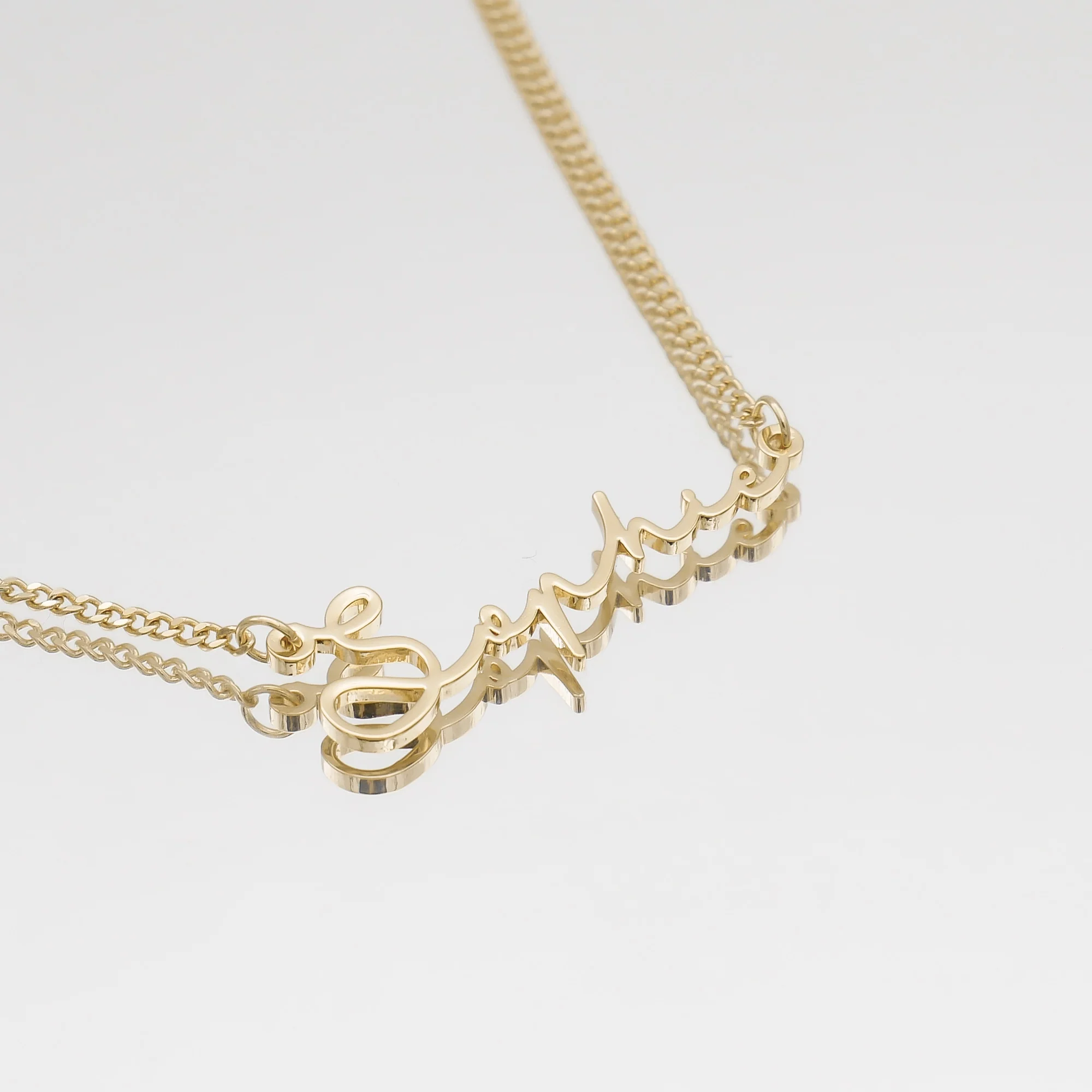 Selina Custom Name Necklace (Horizontal) - Image 9