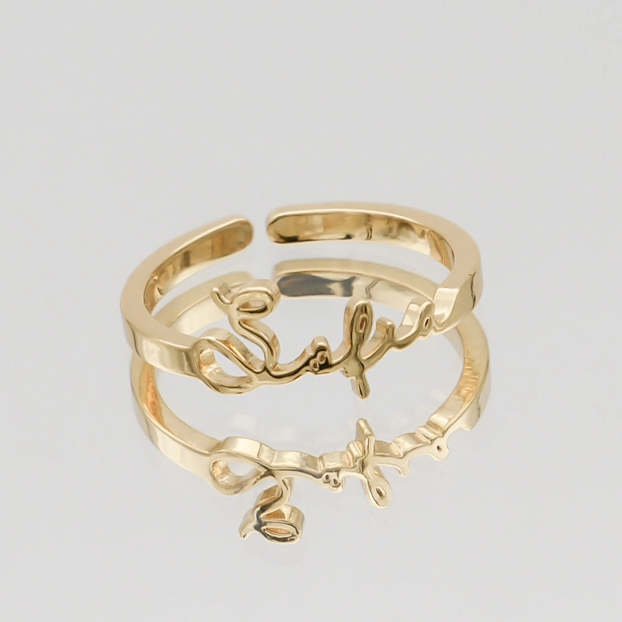 Selina Custom Name Ring - Image 3