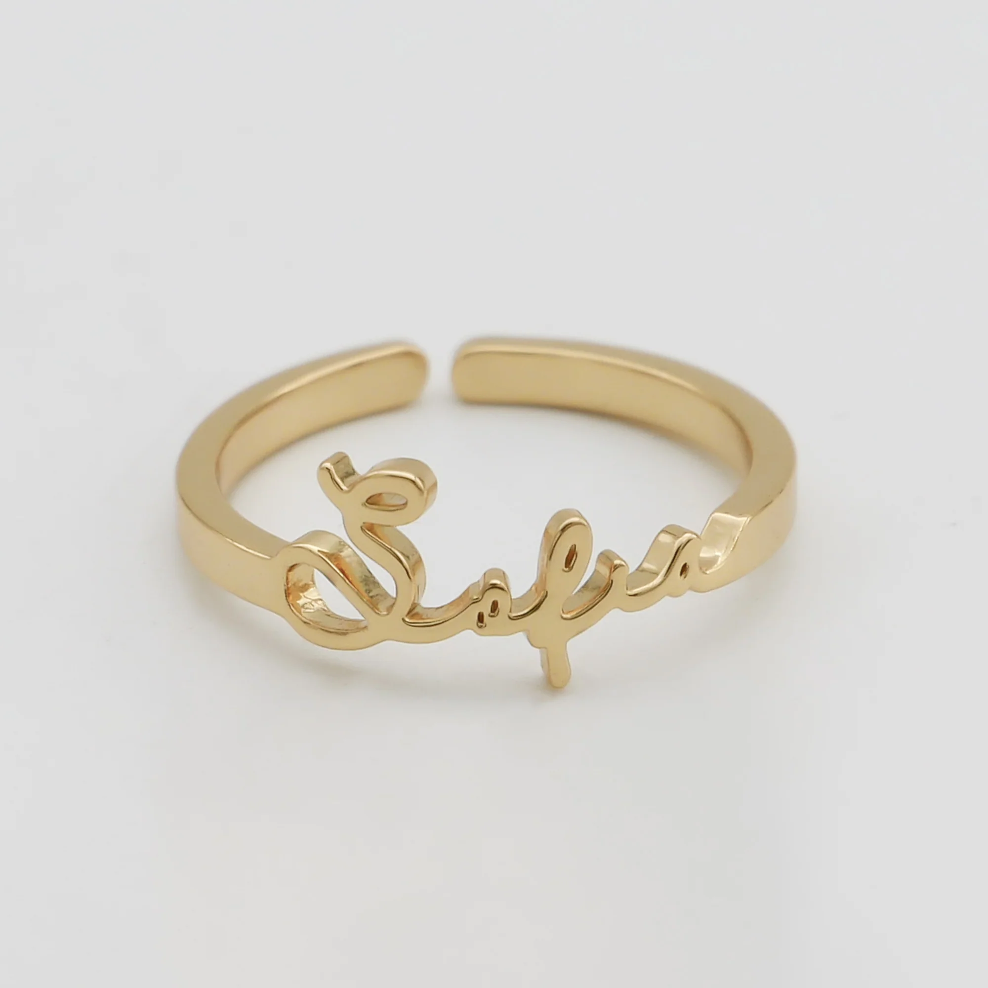 Selina Custom Name Ring - Image 5