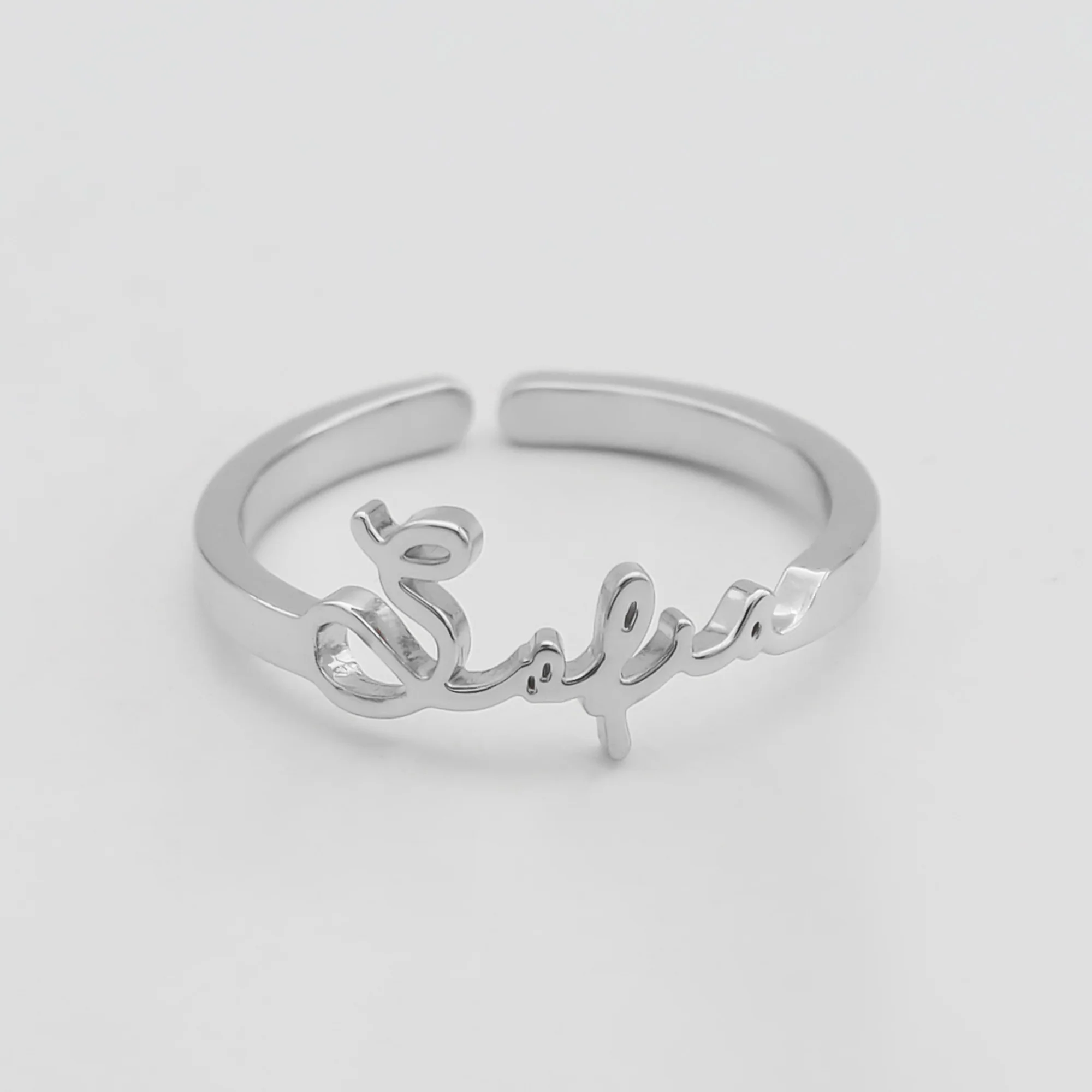 Selina Custom Name Ring - Image 6
