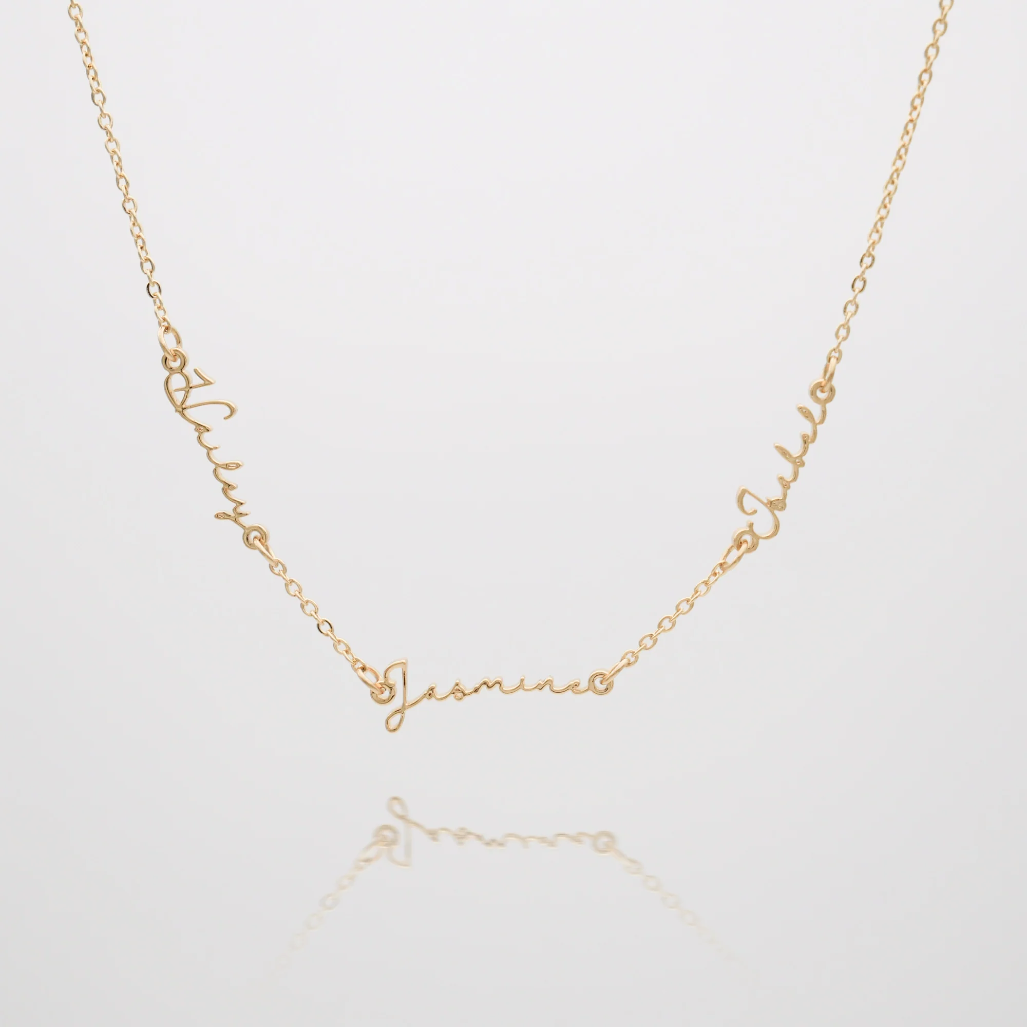 Selina Multiple Name Necklace